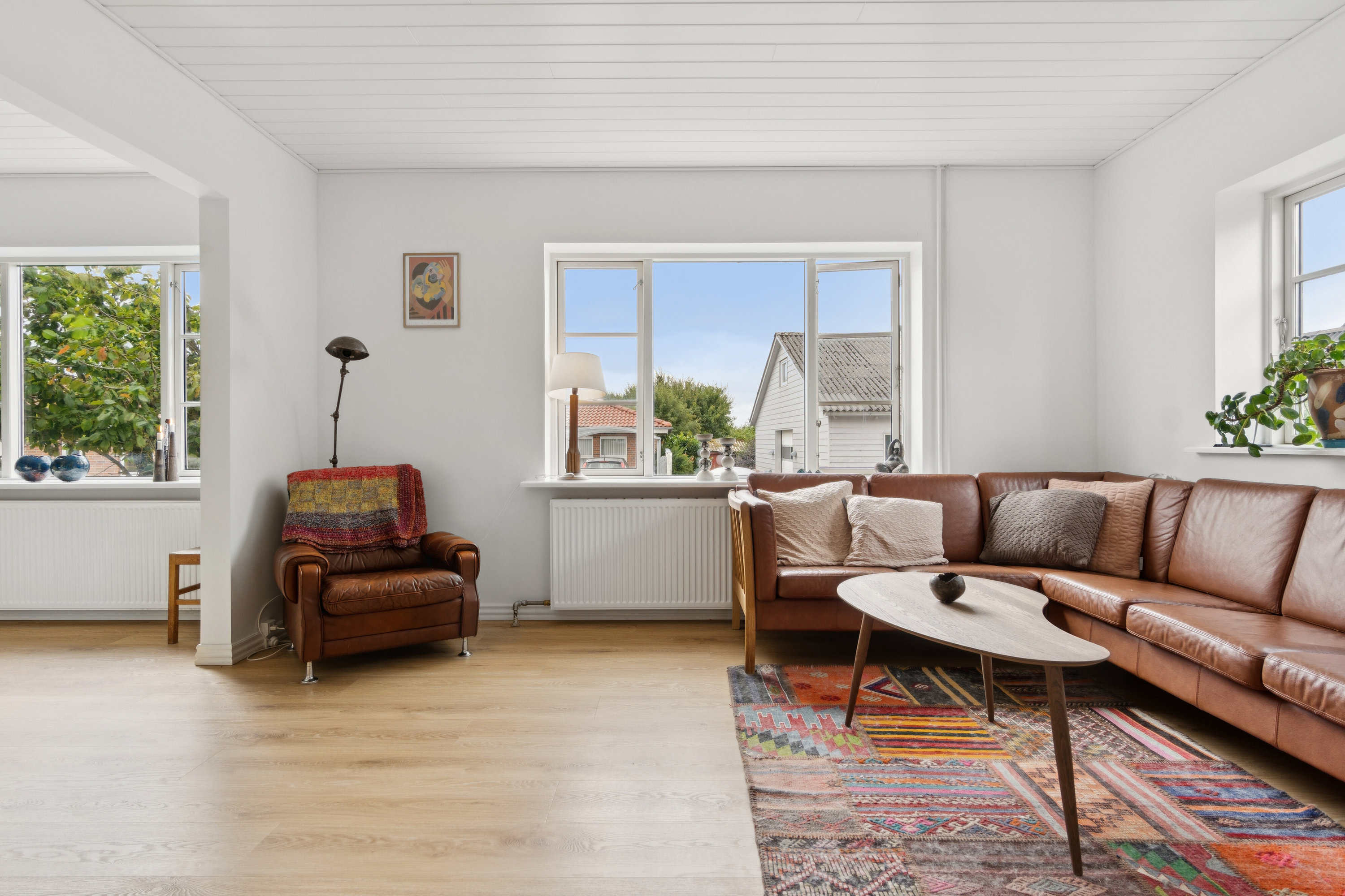 Fremhævet stue billede i fuldskærmstilstand. Billede af Solhøjvej 19, 7700 Thisted