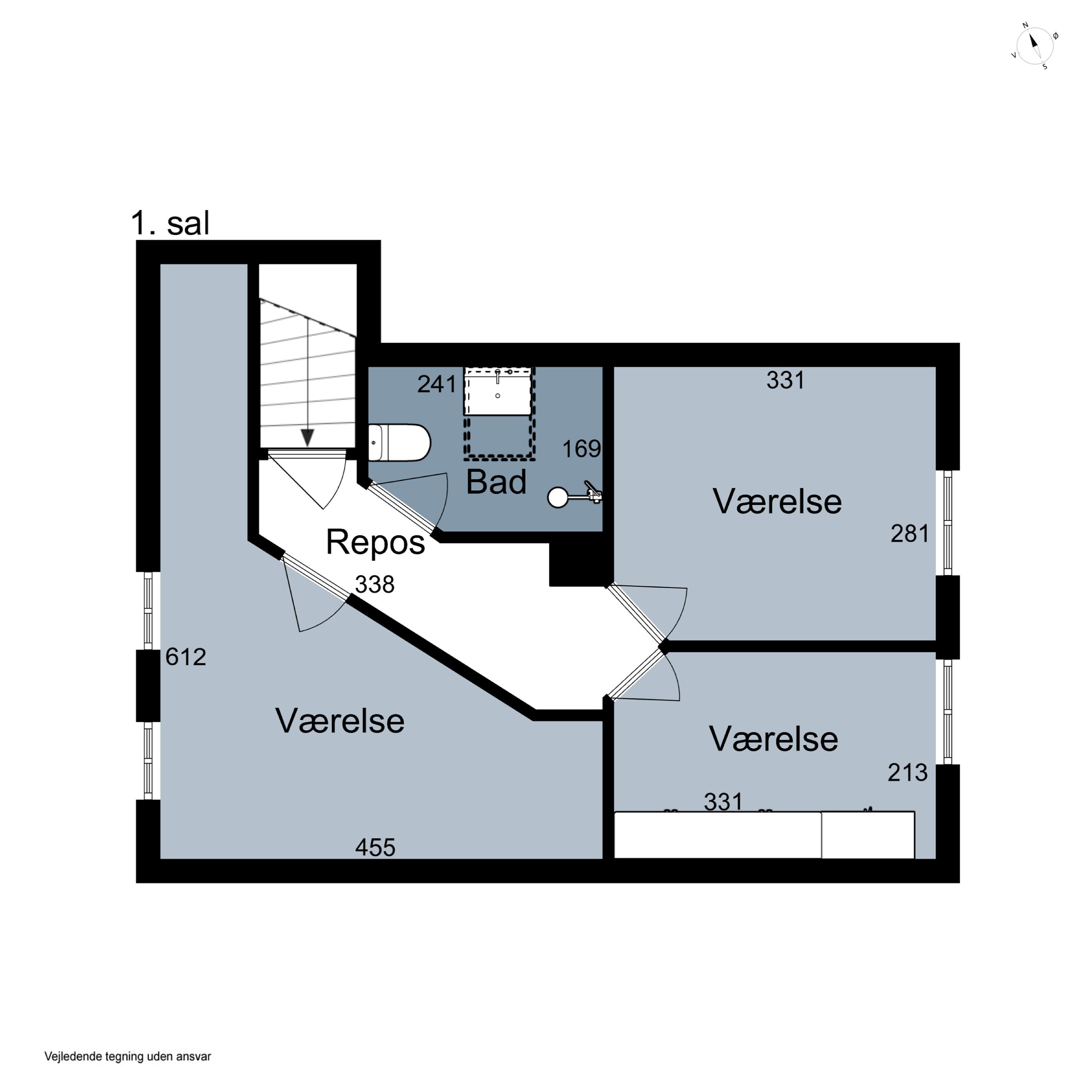 Plantegninger billede af Solhøjvej 19, 7700 Thisted
