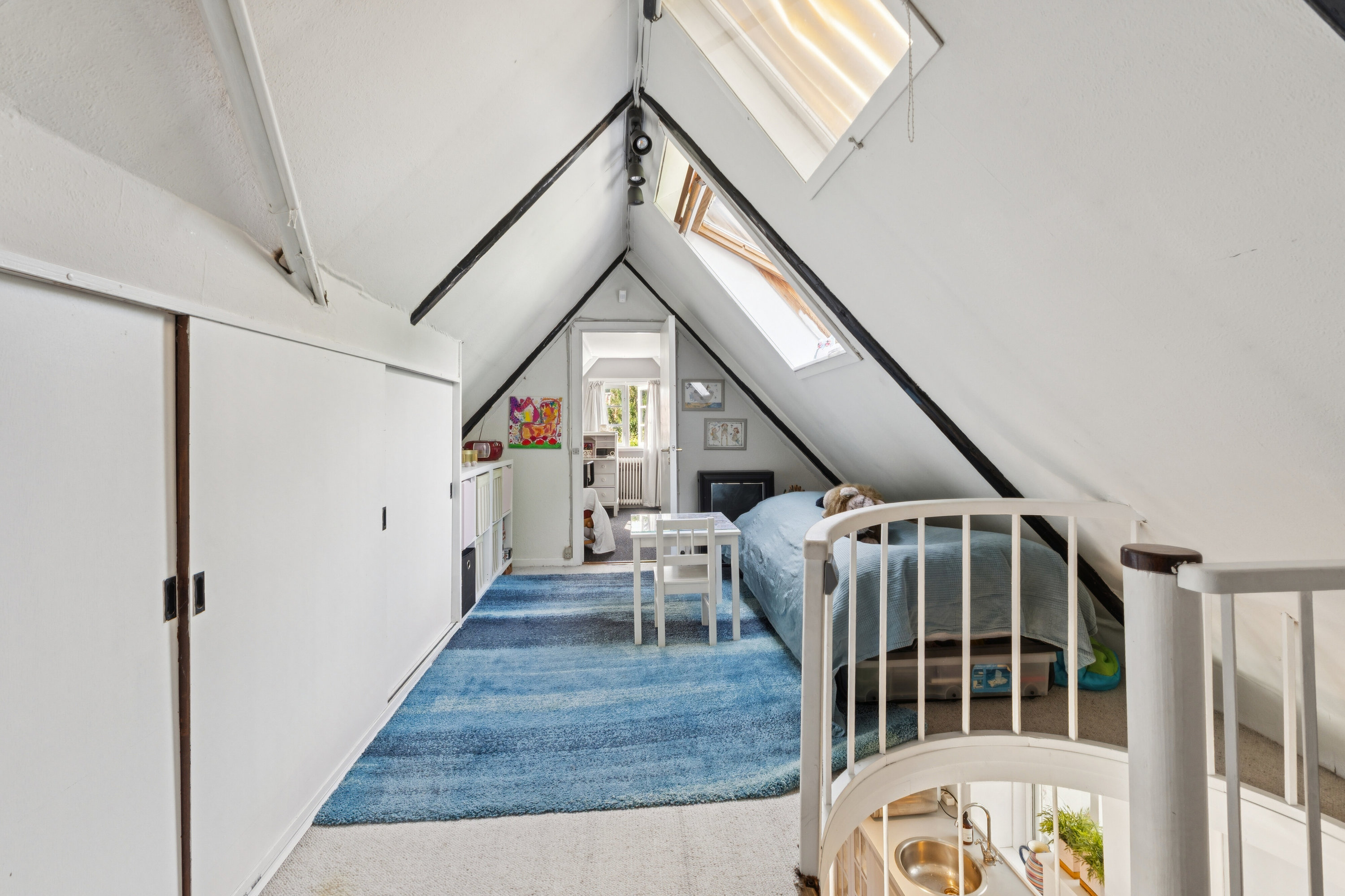 Fremhævet soveværelse billede i fuldskærmstilstand. Billede af Kettingevej 23, 2970 Hørsholm