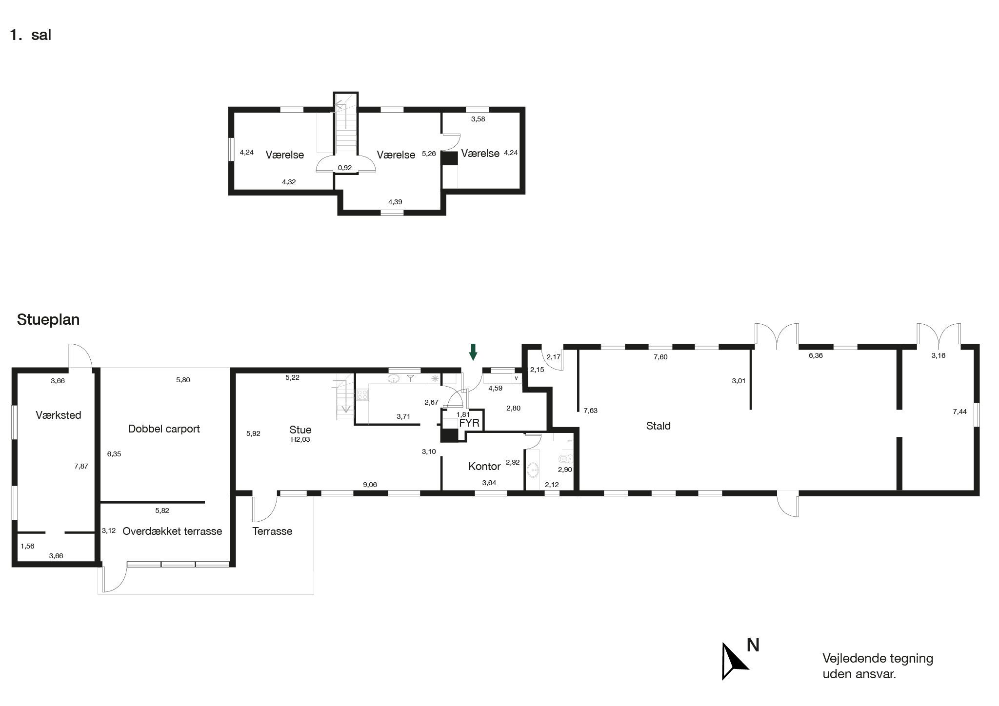 Plantegninger billede af Møgelhøjsvej 12, 9740 Jerslev J