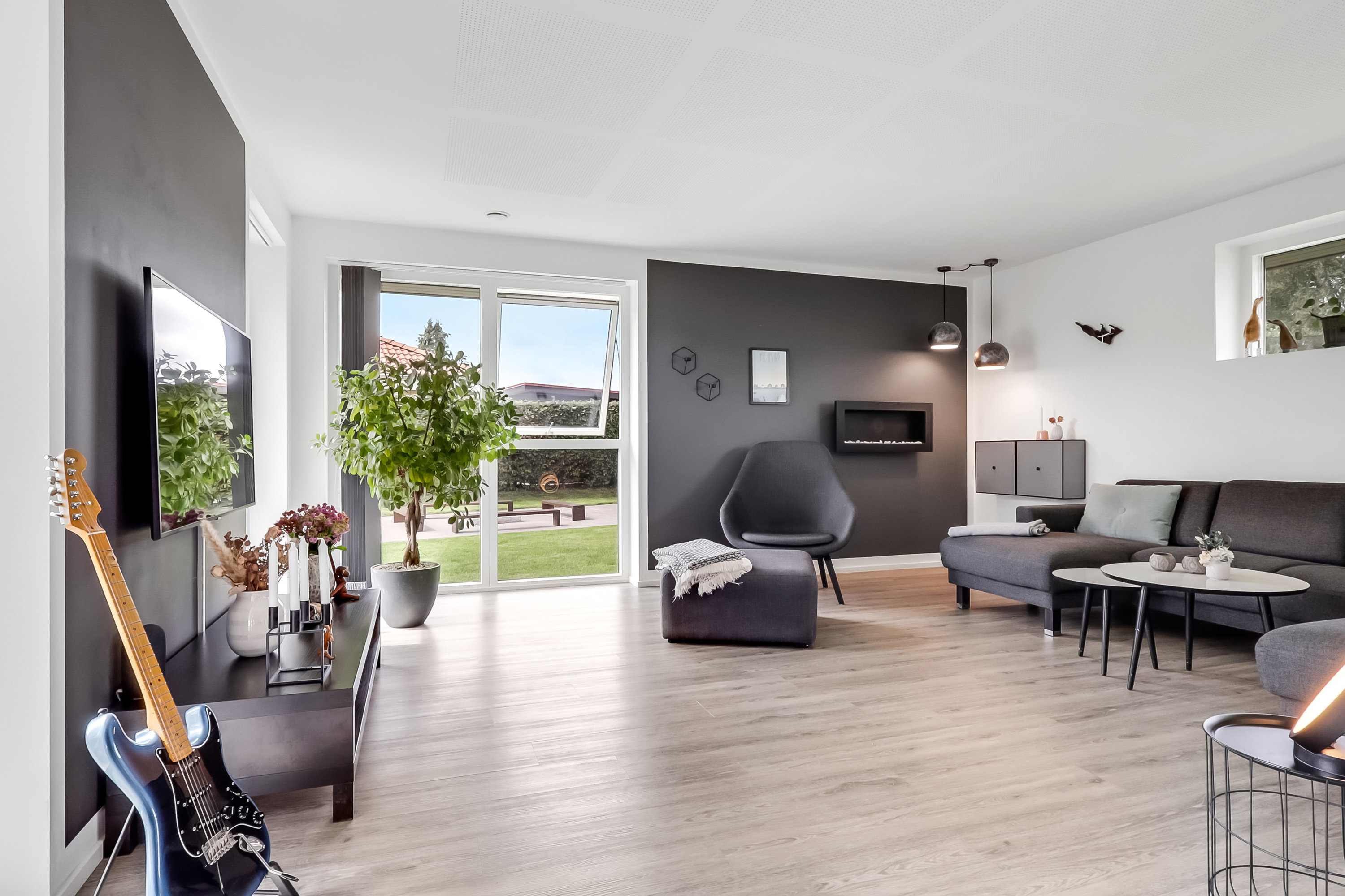 Fremhævet stue billede i fuldskærmstilstand. Billede af Vestergårds Allé 22, 5881 Skårup Fyn