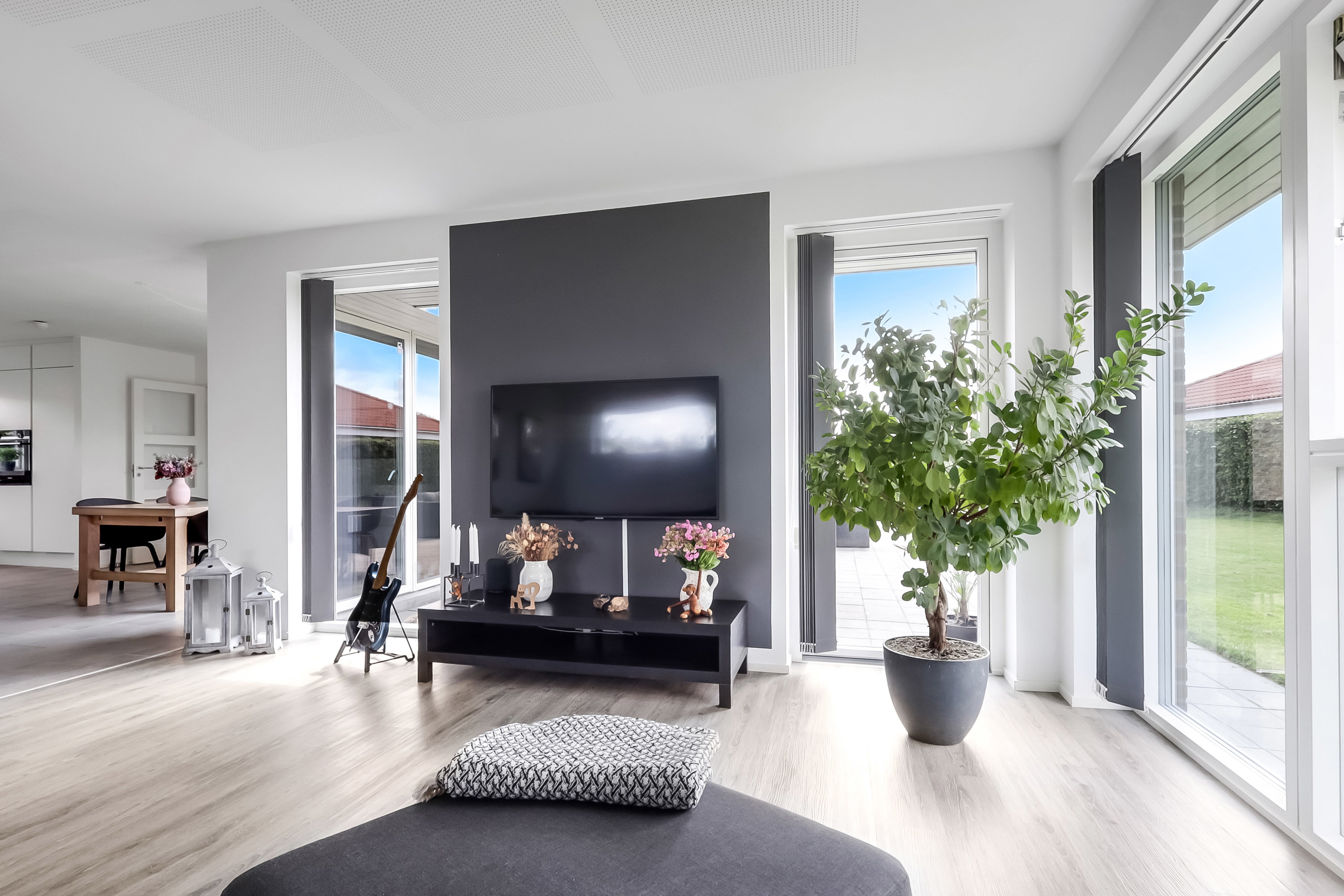 Fremhævet stue billede i fuldskærmstilstand. Billede af Vestergårds Allé 22, 5881 Skårup Fyn