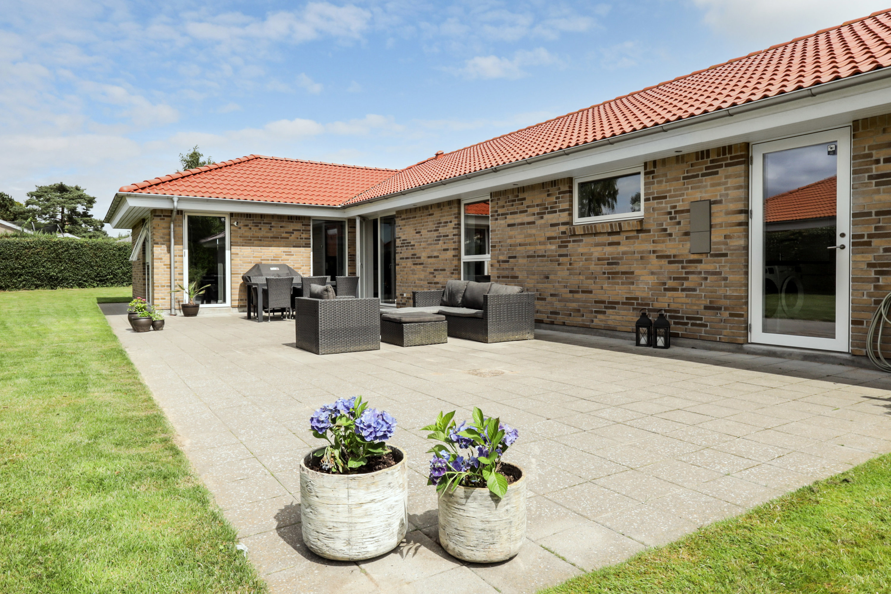 Fremhævet terrasse billede i fuldskærmstilstand. Billede af Vestergårds Allé 22, 5881 Skårup Fyn