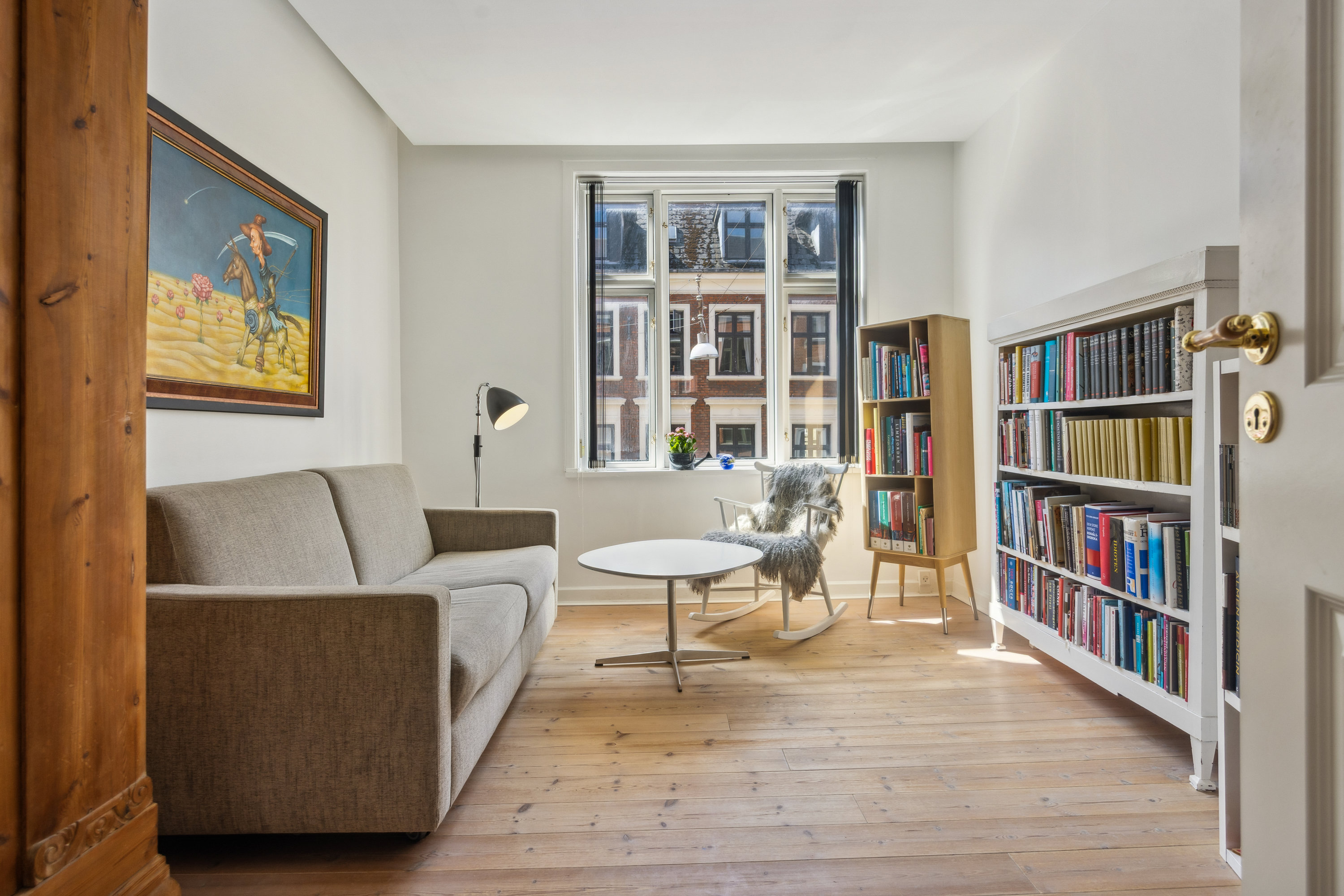 Fremhævet stue billede i fuldskærmstilstand. Billede af Christiansgade 35, 1. tv., 9000 Aalborg