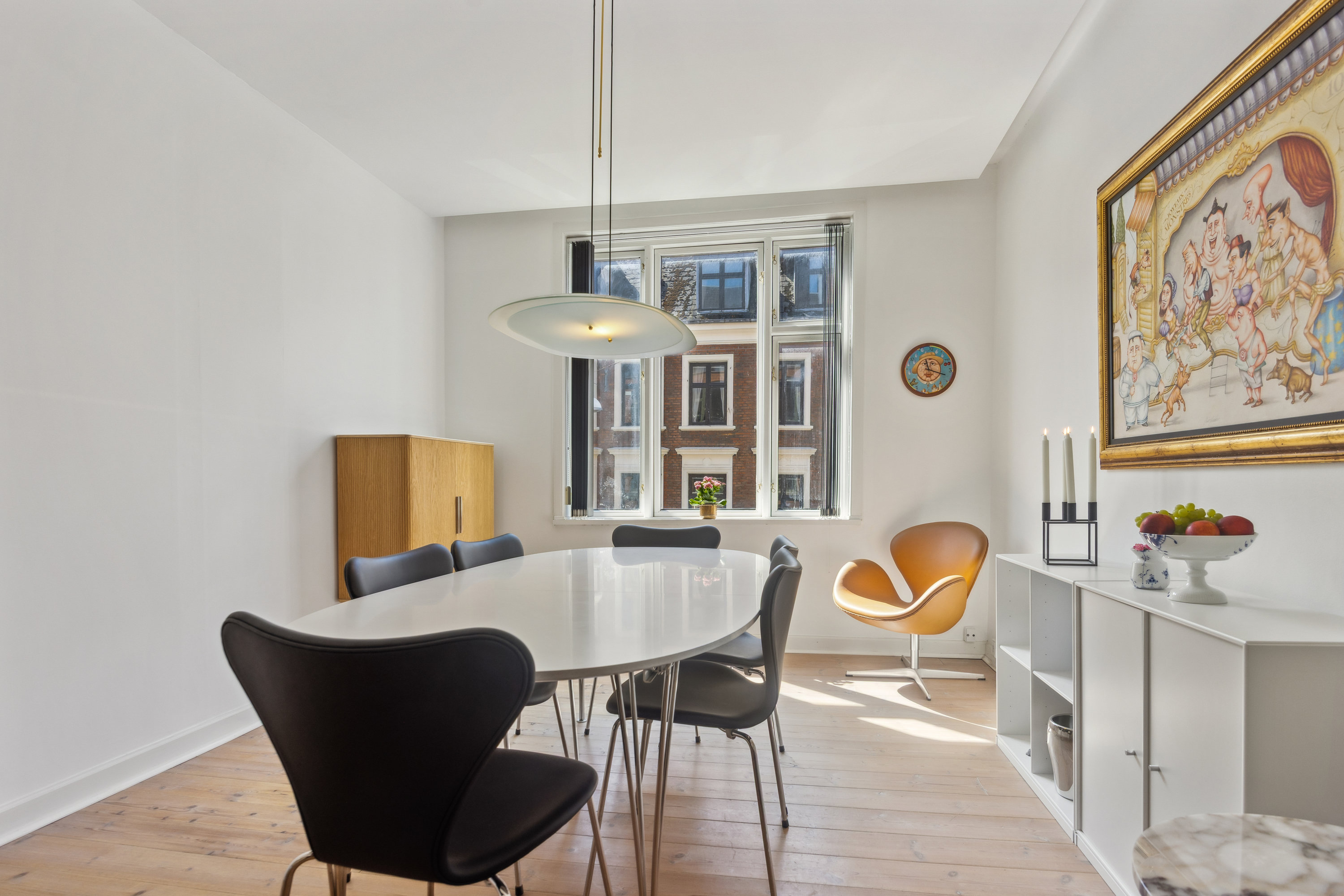 Fremhævet stue billede i fuldskærmstilstand. Billede af Christiansgade 35, 1. tv., 9000 Aalborg