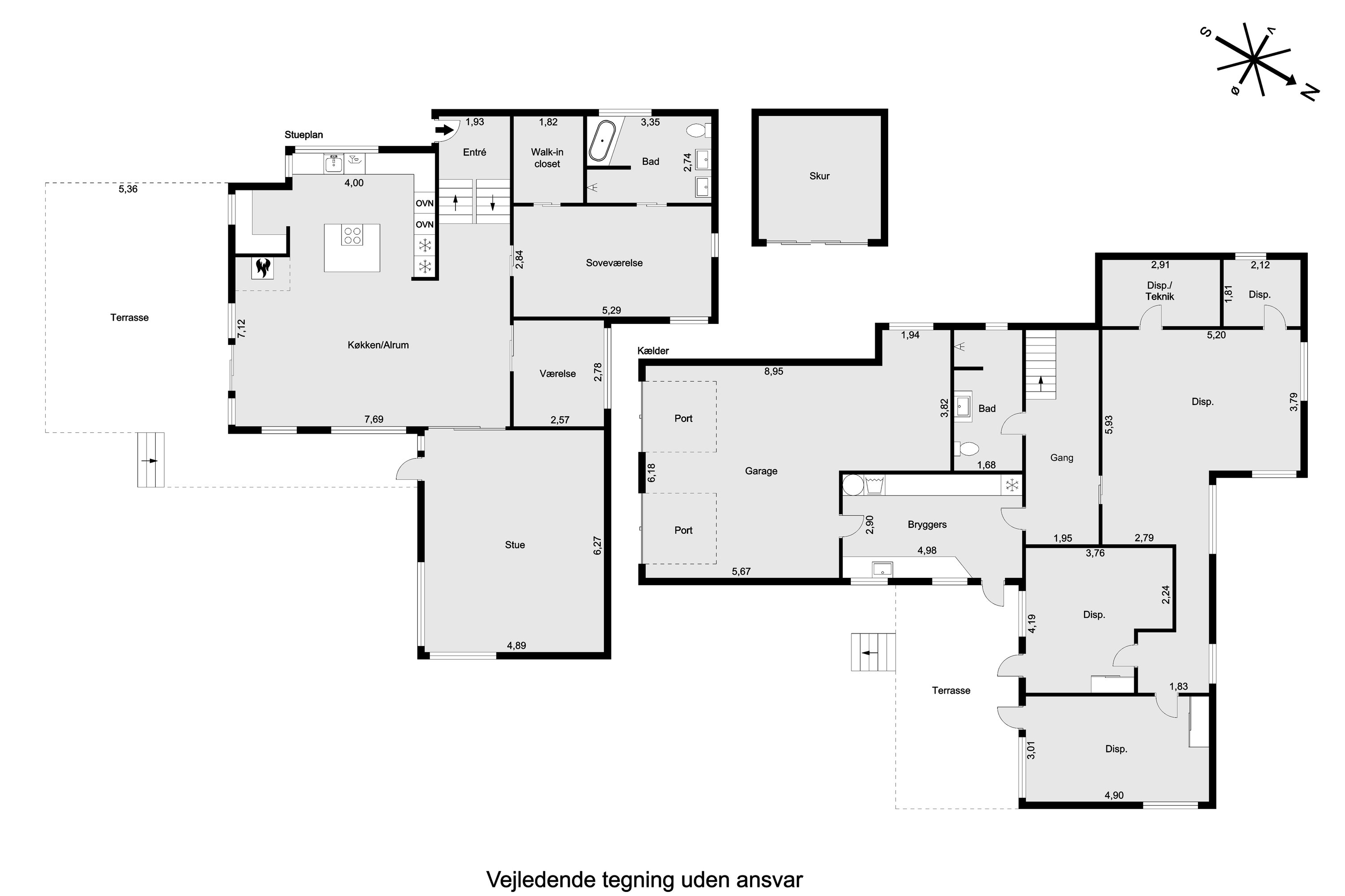 Plantegninger billede af Elmehaven 93, 8520 Lystrup