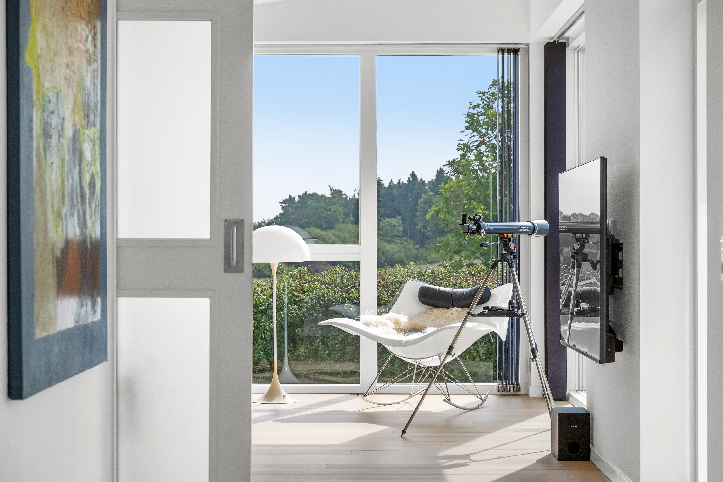 Fremhævet stue billede i fuldskærmstilstand. Billede af Elmehaven 93, 8520 Lystrup