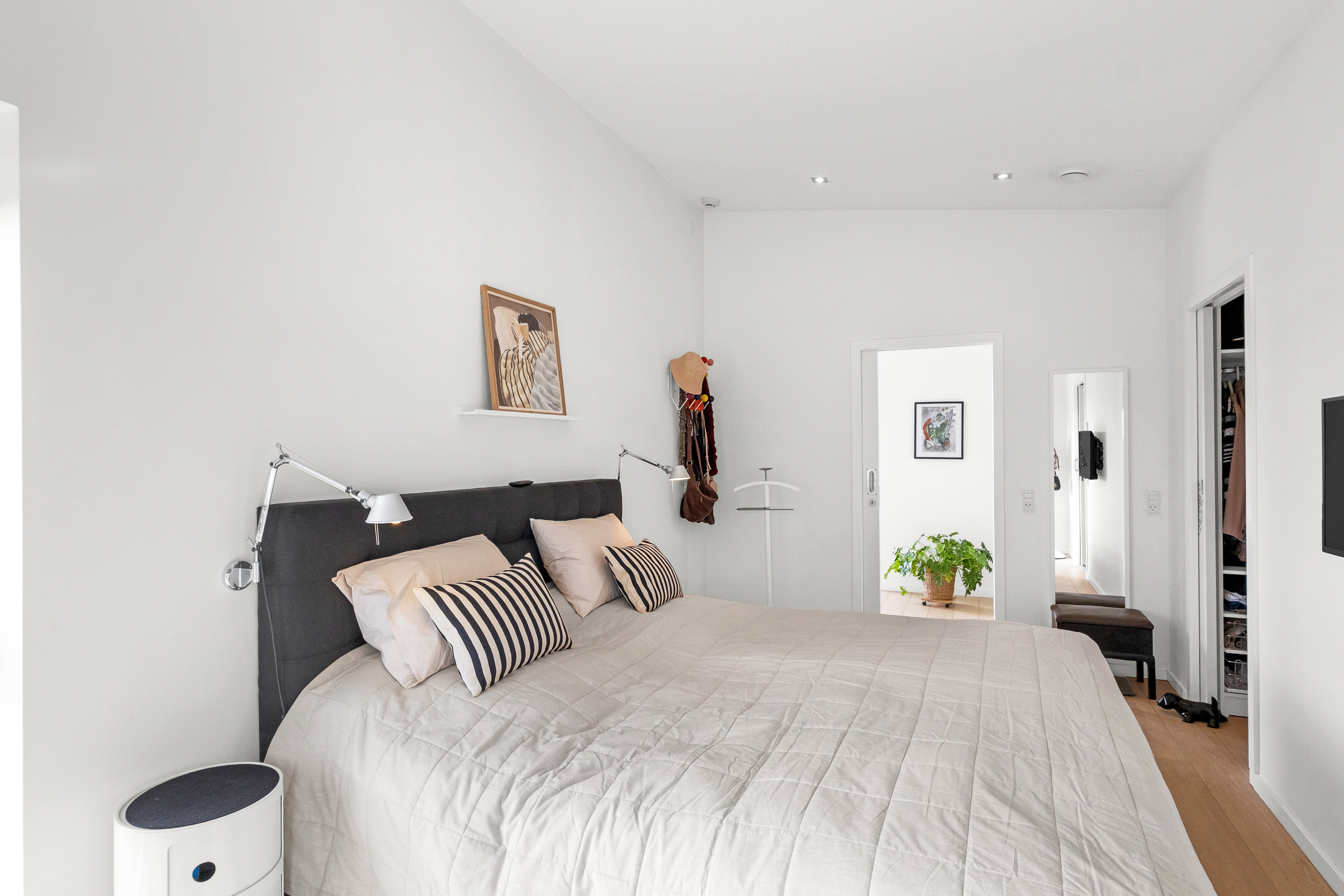 Fremhævet soveværelse billede i fuldskærmstilstand. Billede af Elmehaven 93, 8520 Lystrup