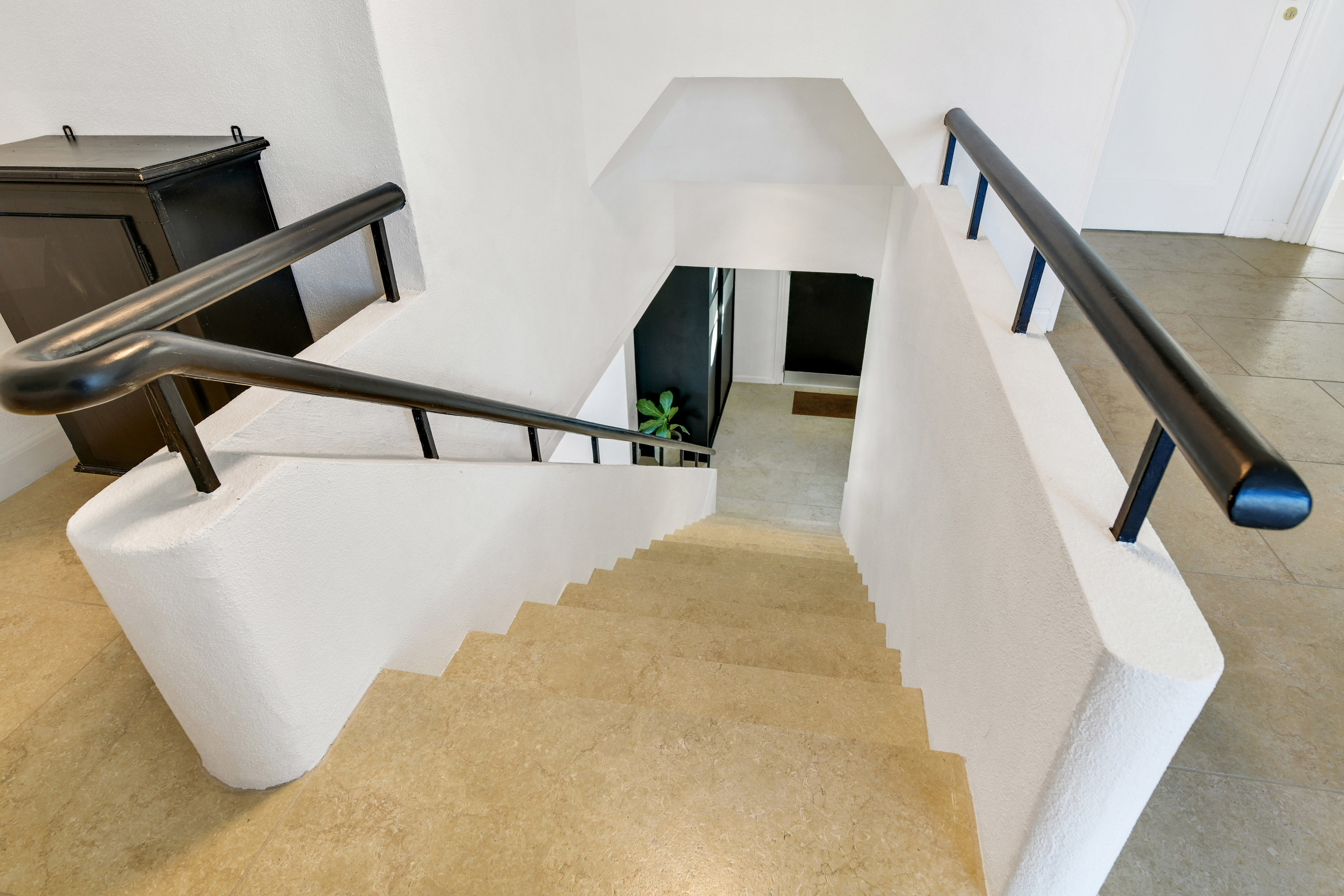 Fremhævet trappe billede i fuldskærmstilstand. Billede af Jernbanegade 23, 7200 Grindsted