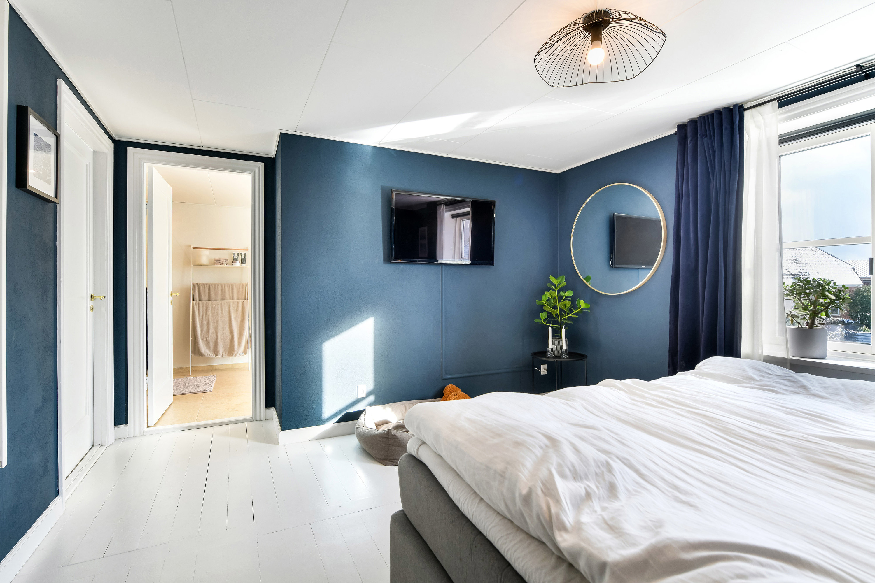 Fremhævet soveværelse billede i fuldskærmstilstand. Billede af Jernbanegade 23, 7200 Grindsted