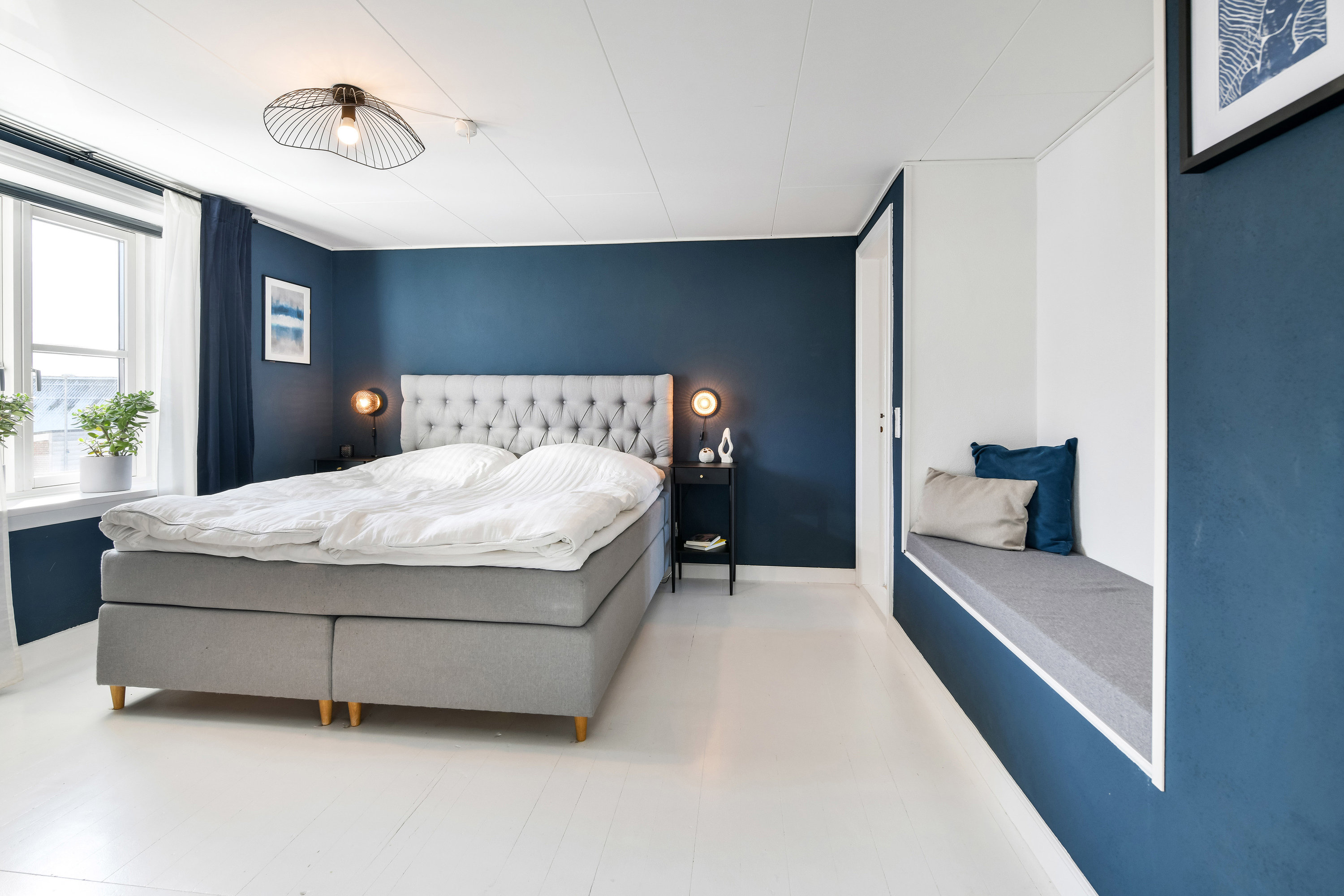 Fremhævet soveværelse billede i fuldskærmstilstand. Billede af Jernbanegade 23, 7200 Grindsted