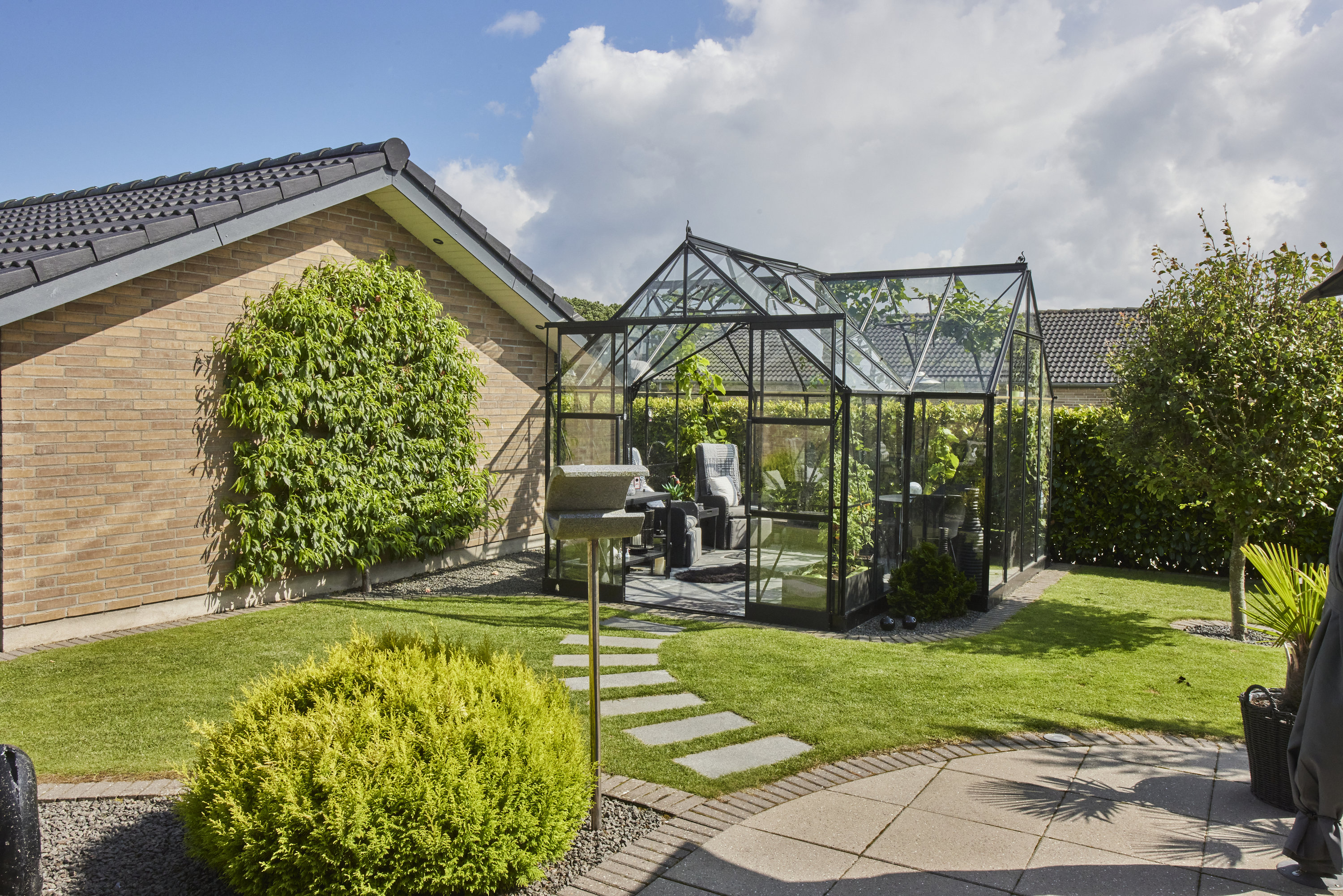 Fremhævet have billede i fuldskærmstilstand. Billede af Lundager 1, Ørum, 8830 Tjele