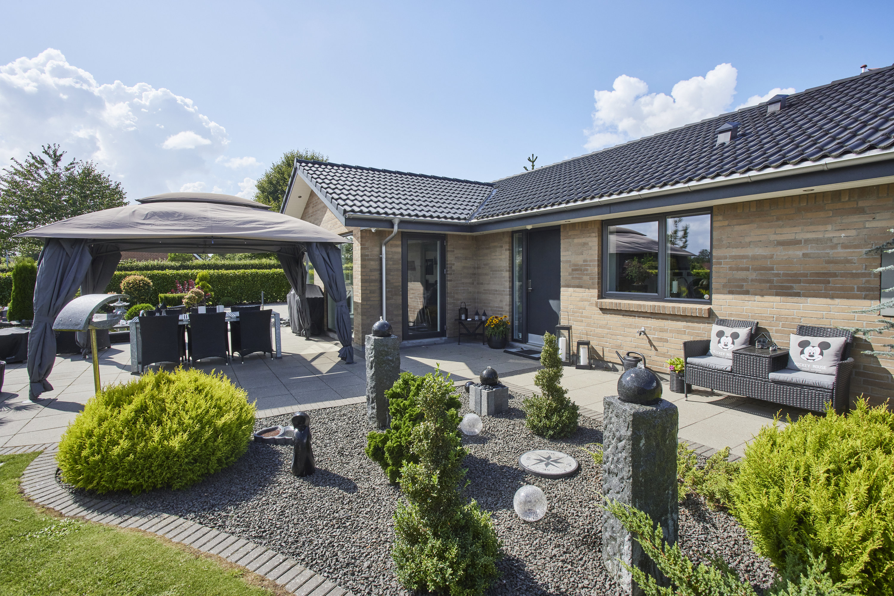 Fremhævet terrasse billede i fuldskærmstilstand. Billede af Lundager 1, Ørum, 8830 Tjele