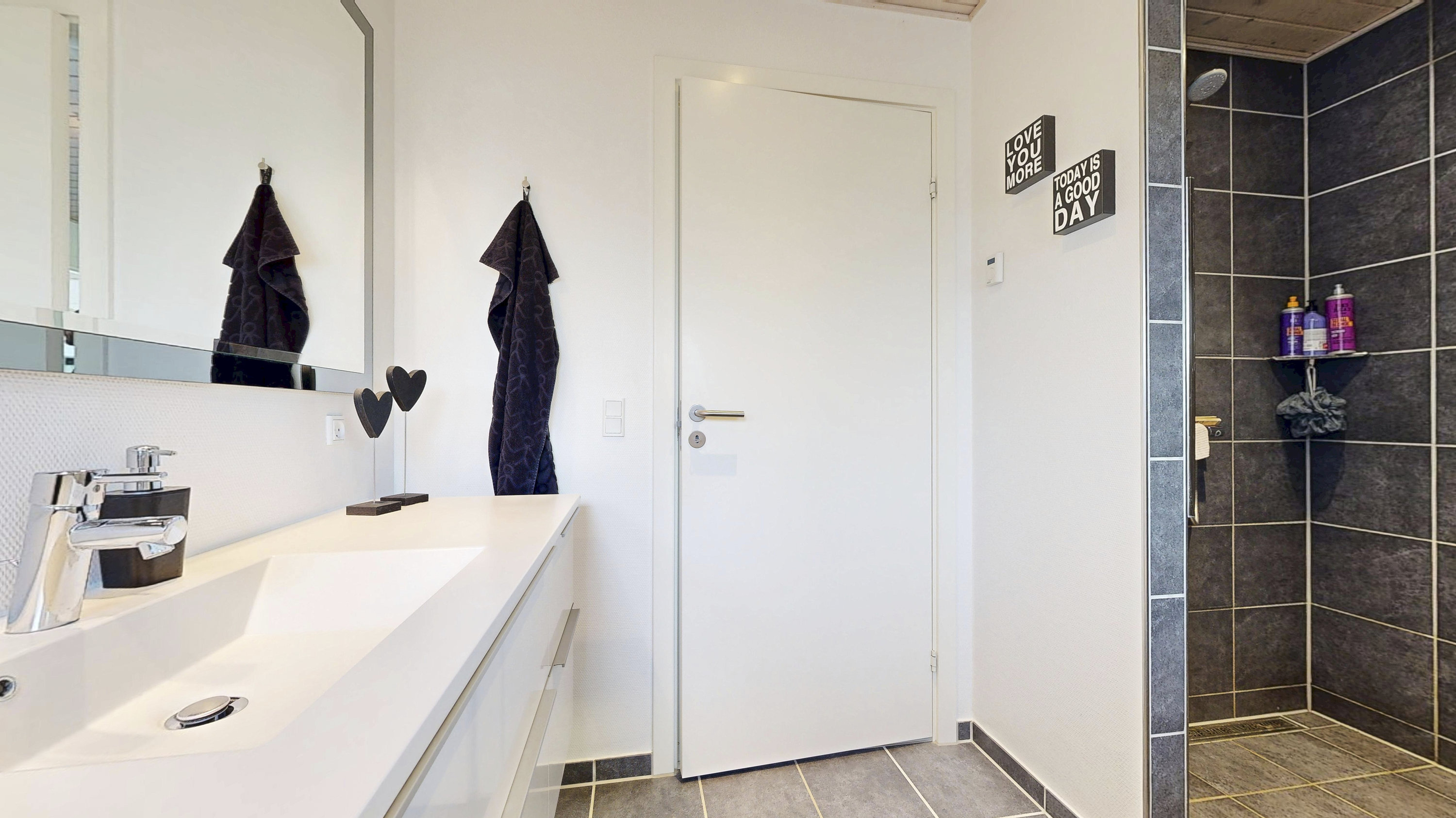 Fremhævet badeværelse billede i fuldskærmstilstand. Billede af Lundager 1, Ørum, 8830 Tjele