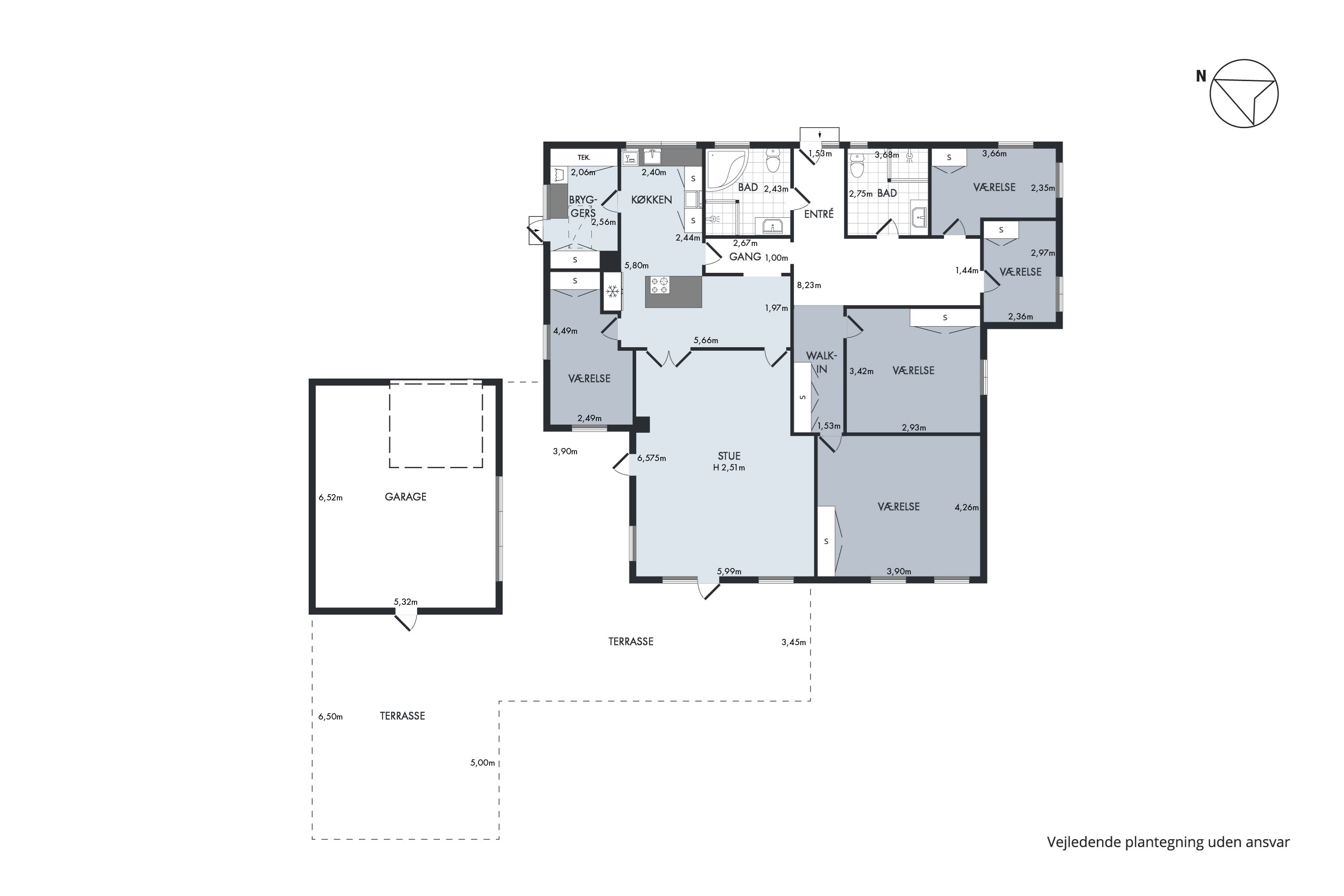 Plantegninger billede af Porsager 17, 2620 Albertslund