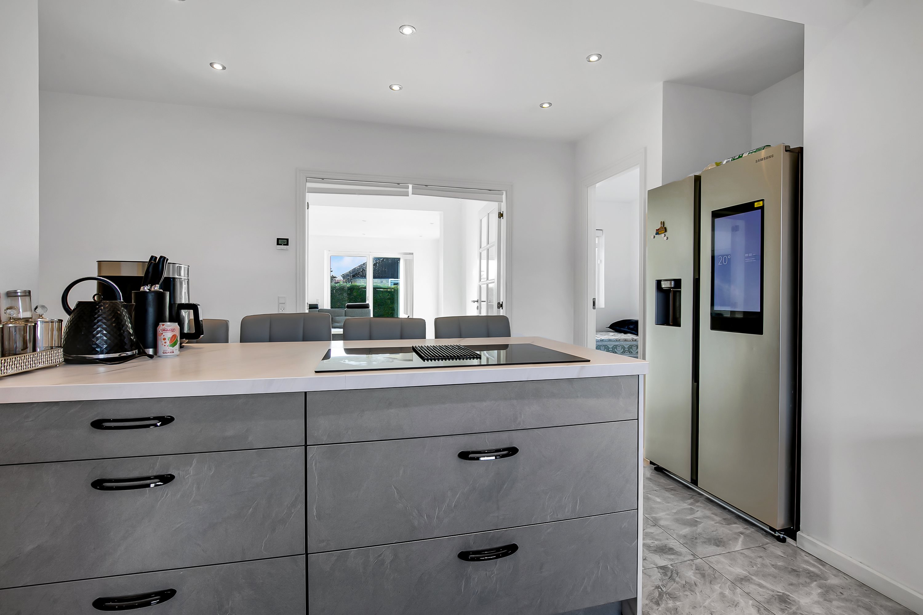 Fremhævet køkken billede i fuldskærmstilstand. Billede af Porsager 17, 2620 Albertslund