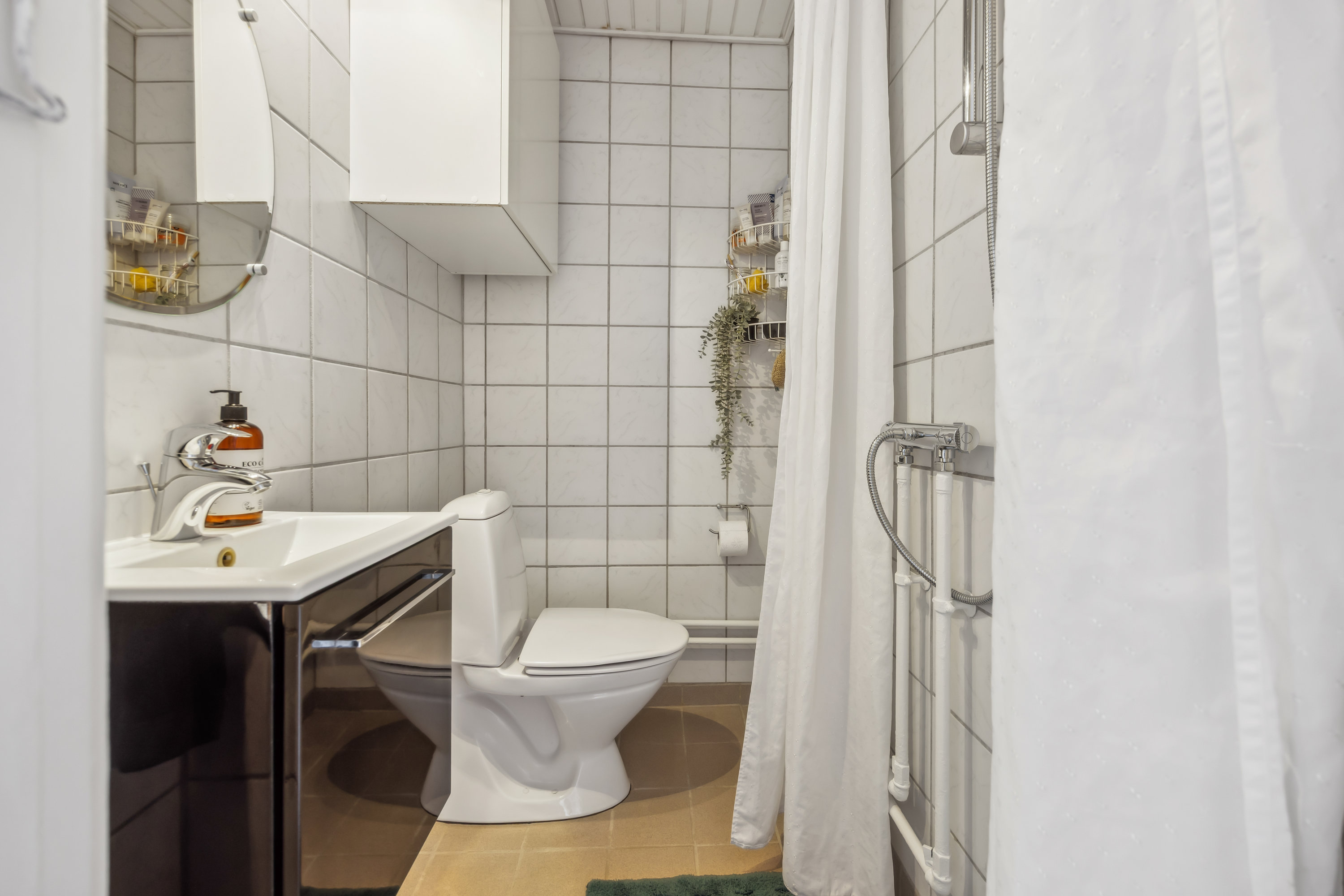 Fremhævet badeværelse billede i fuldskærmstilstand. Billede af Vendsysselgade 26, 4. th., 9000 Aalborg