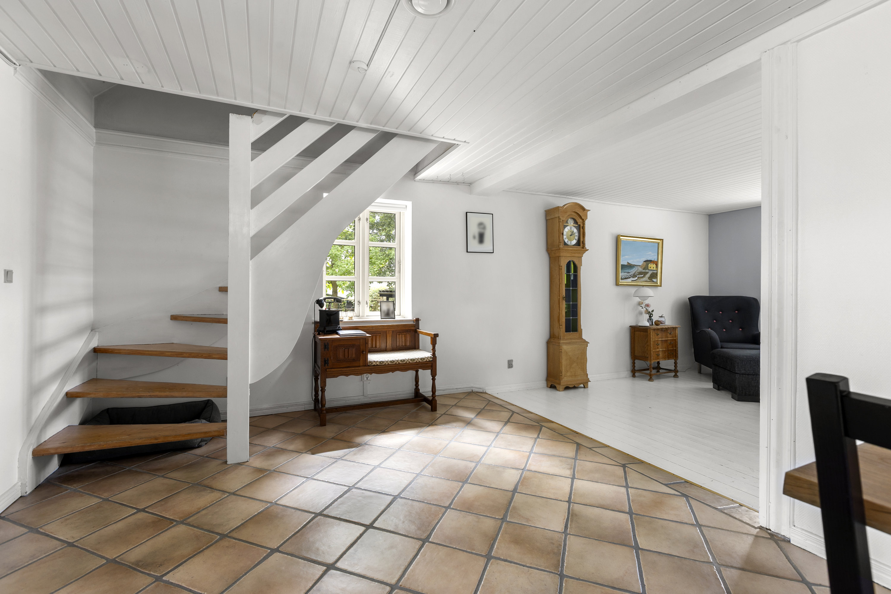 Fremhævet stue billede i fuldskærmstilstand. Billede af Halsebyvej 107, Halseby, 4220 Korsør