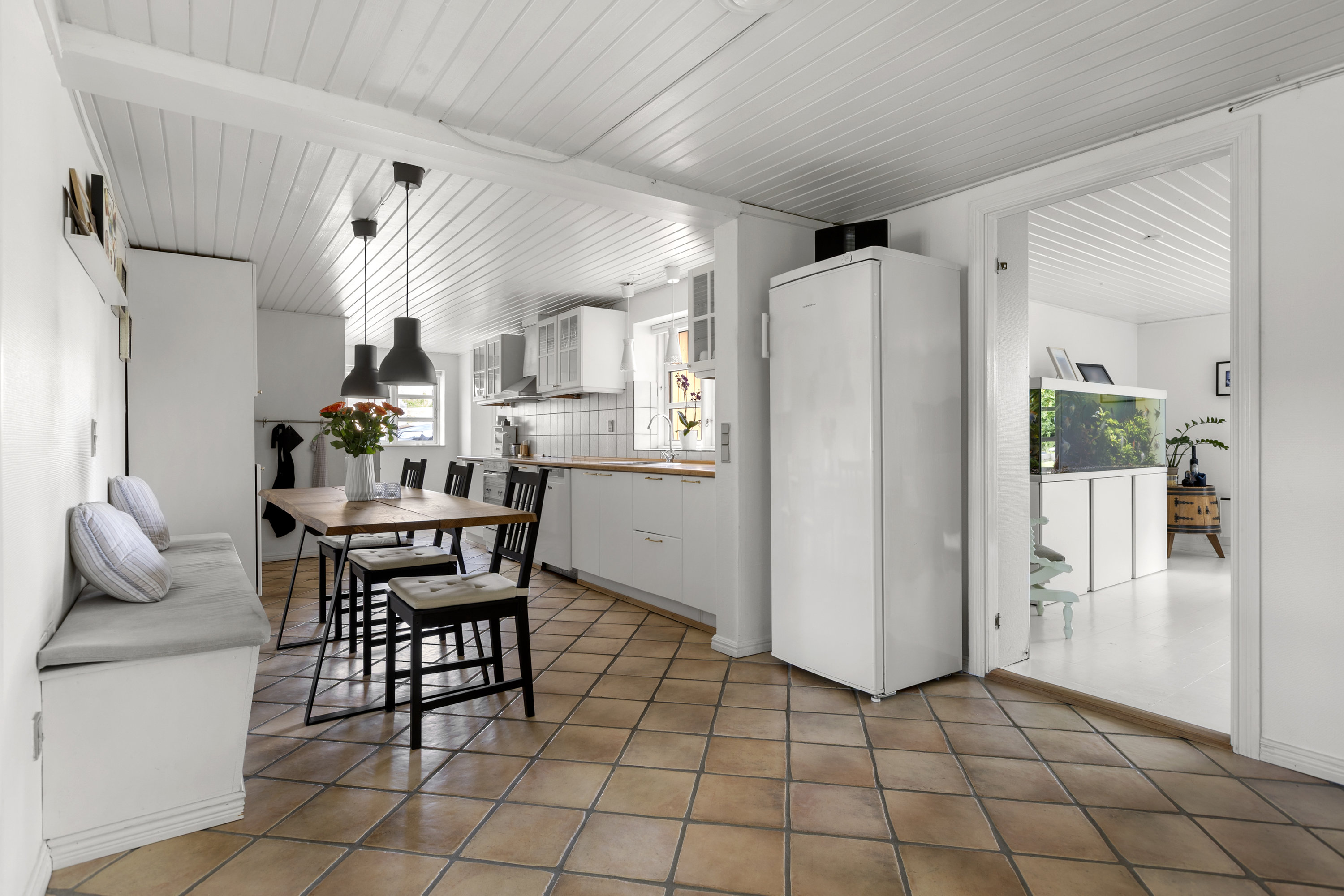 Fremhævet køkken billede i fuldskærmstilstand. Billede af Halsebyvej 107, Halseby, 4220 Korsør