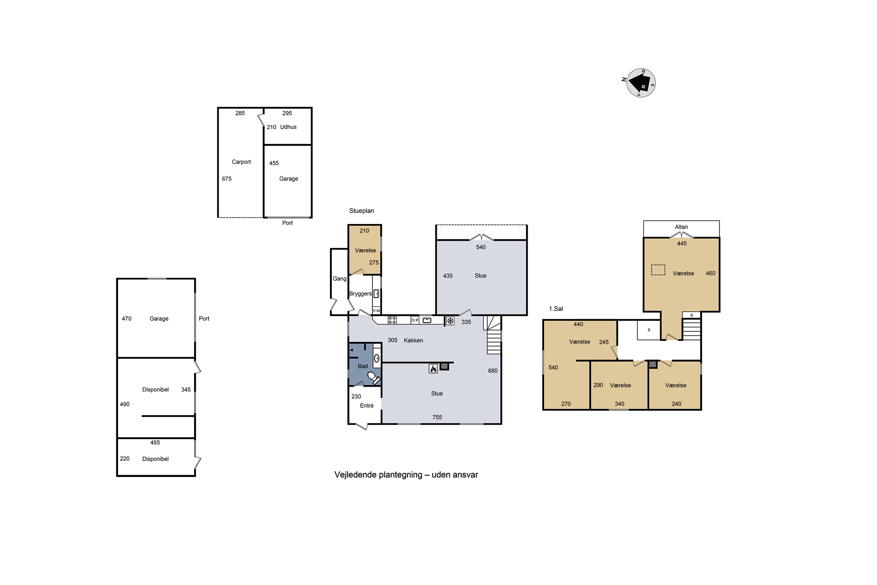 Plantegninger billede af Halsebyvej 107, Halseby, 4220 Korsør