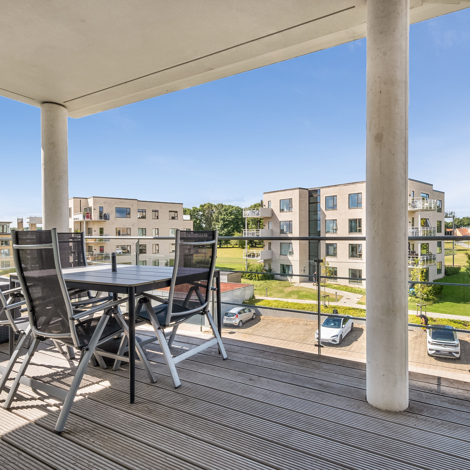 Fremhævet terrasse billede i fuldskærmstilstand. Billede af Fænøsund Park 1, 2. 2., 5500 Middelfart