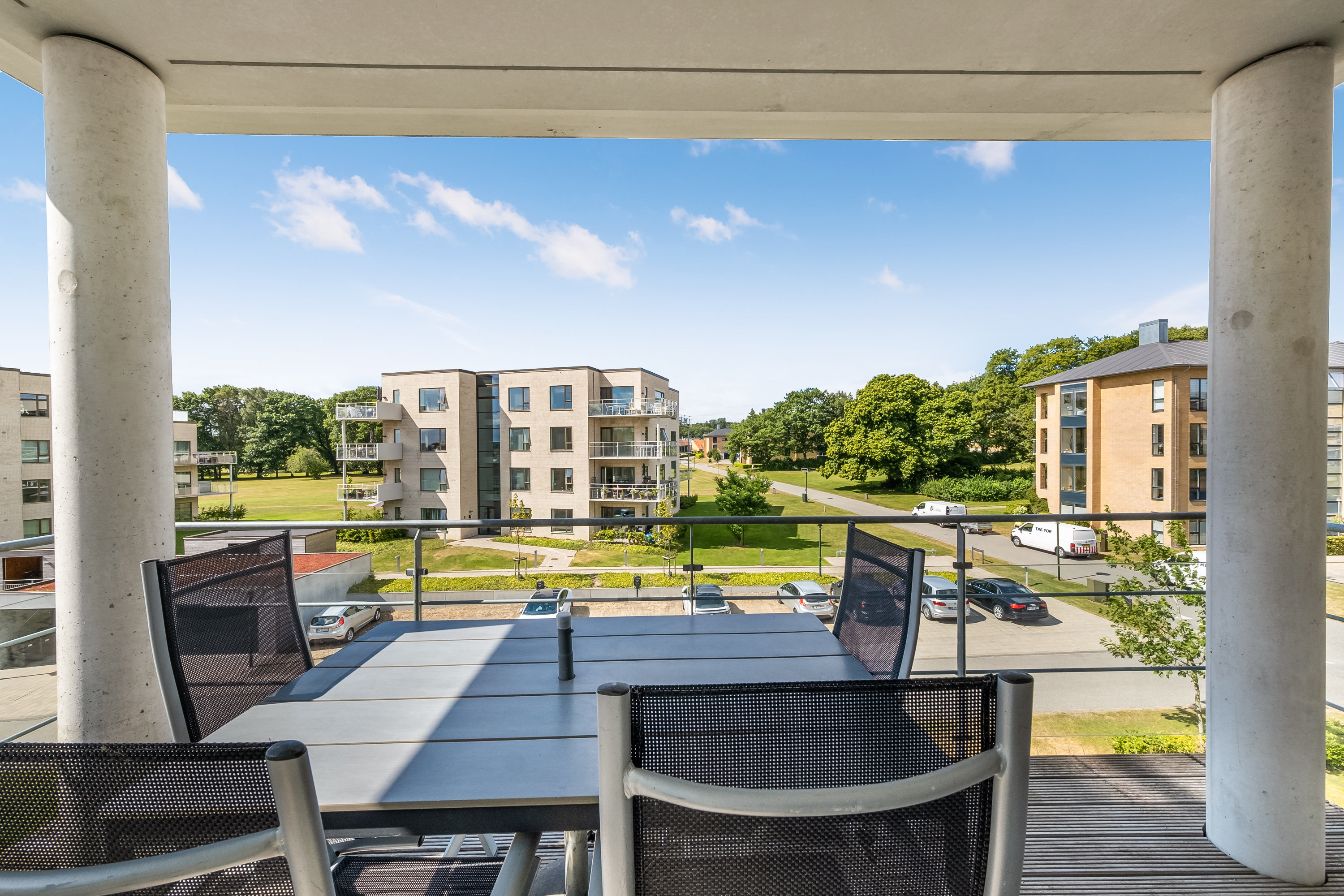 Fremhævet altan billede i fuldskærmstilstand. Billede af Fænøsund Park 1, 2. 2., 5500 Middelfart