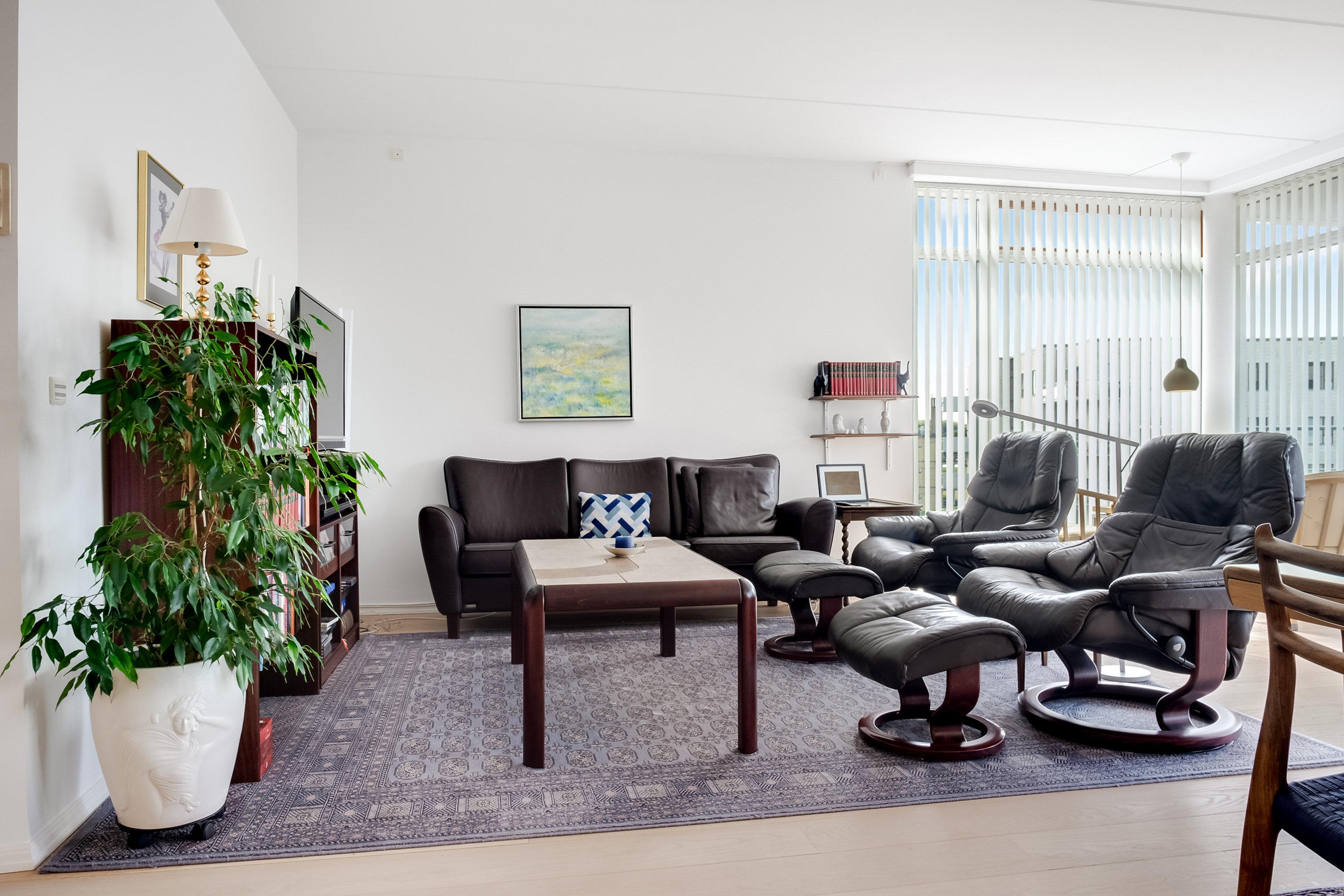 Fremhævet stue billede i fuldskærmstilstand. Billede af Fænøsund Park 1, 2. 2., 5500 Middelfart