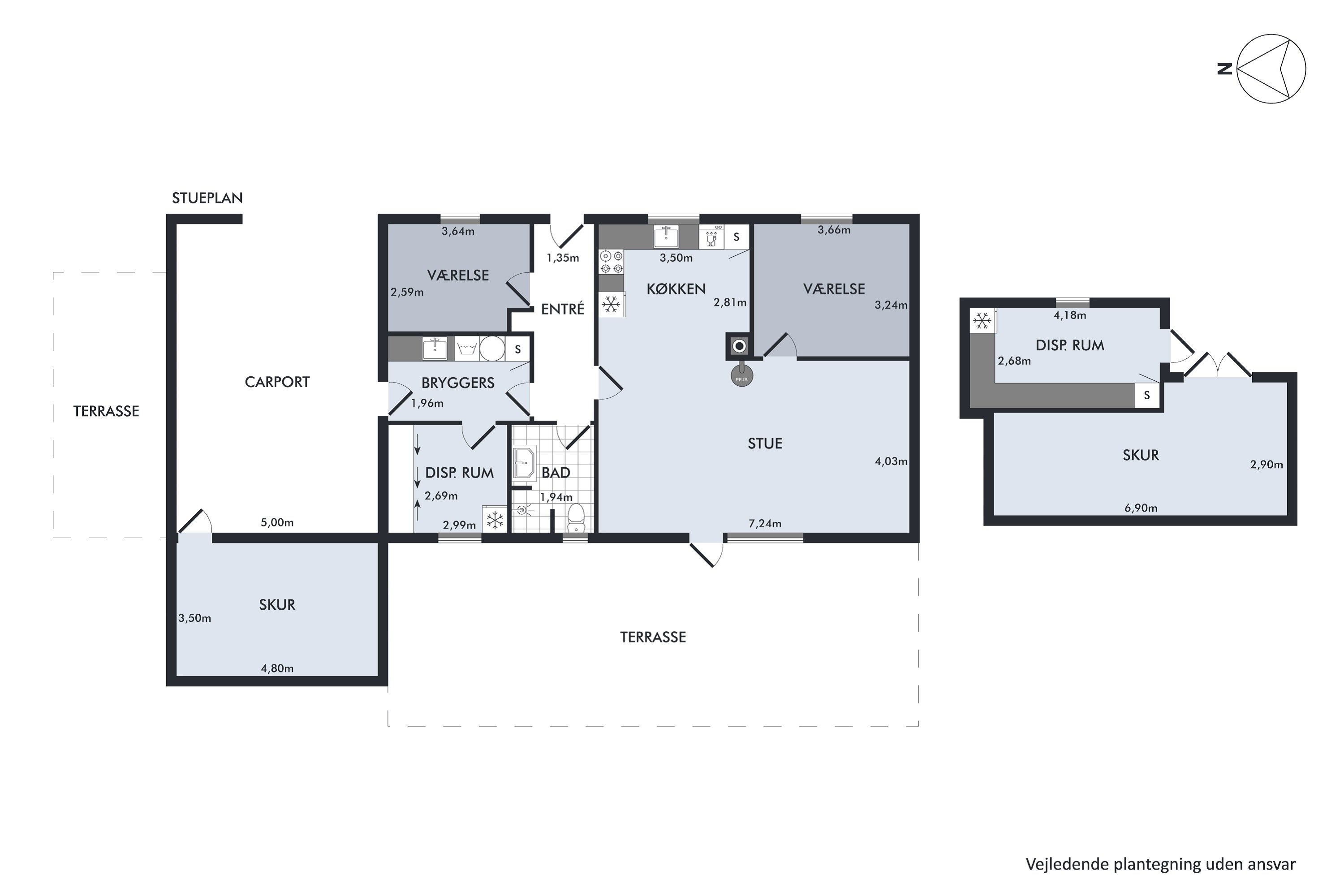 Plantegninger billede af Lumbyvej 52, 5792 Årslev