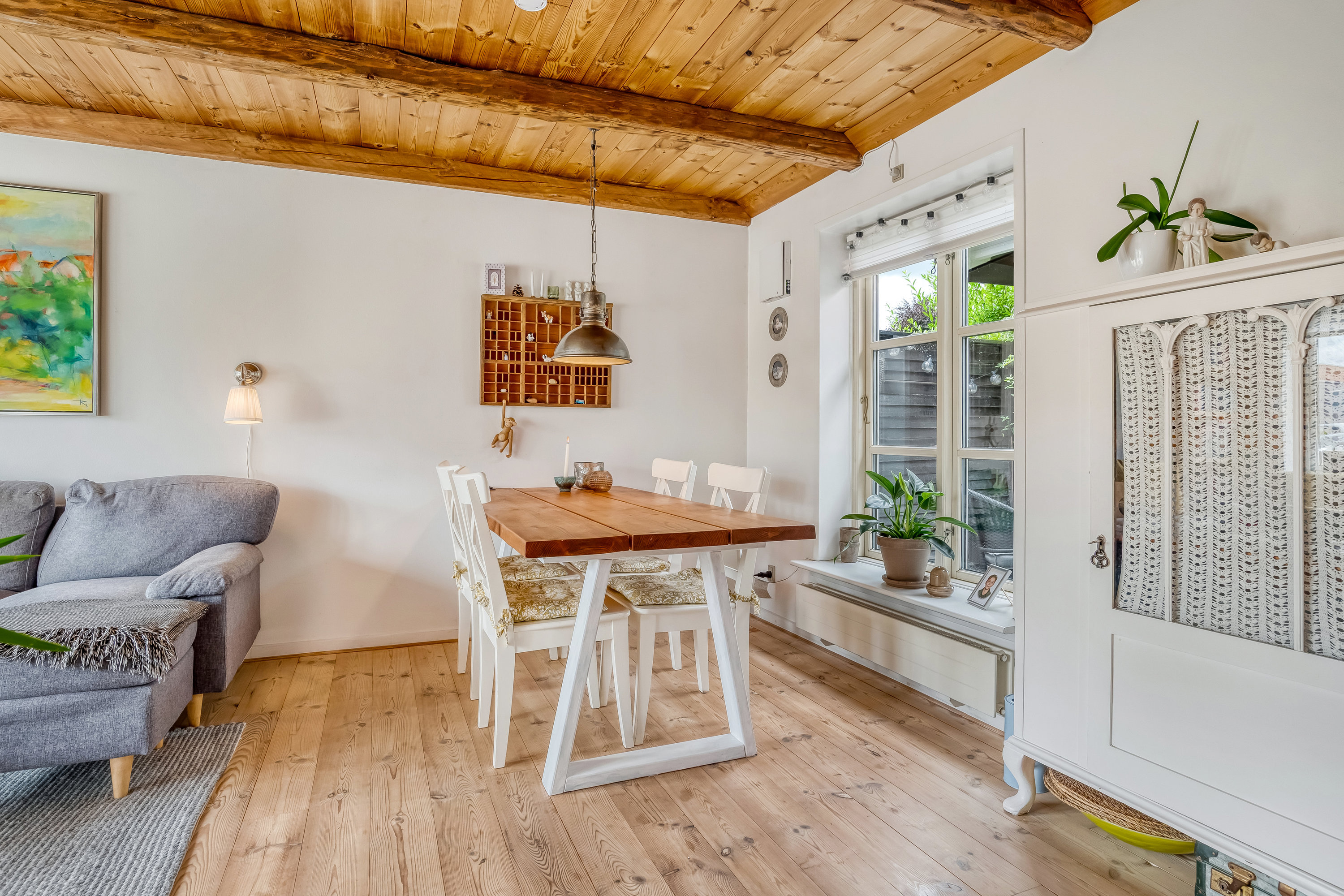 Fremhævet stue billede i fuldskærmstilstand. Billede af Skivevej 23, 7500 Holstebro