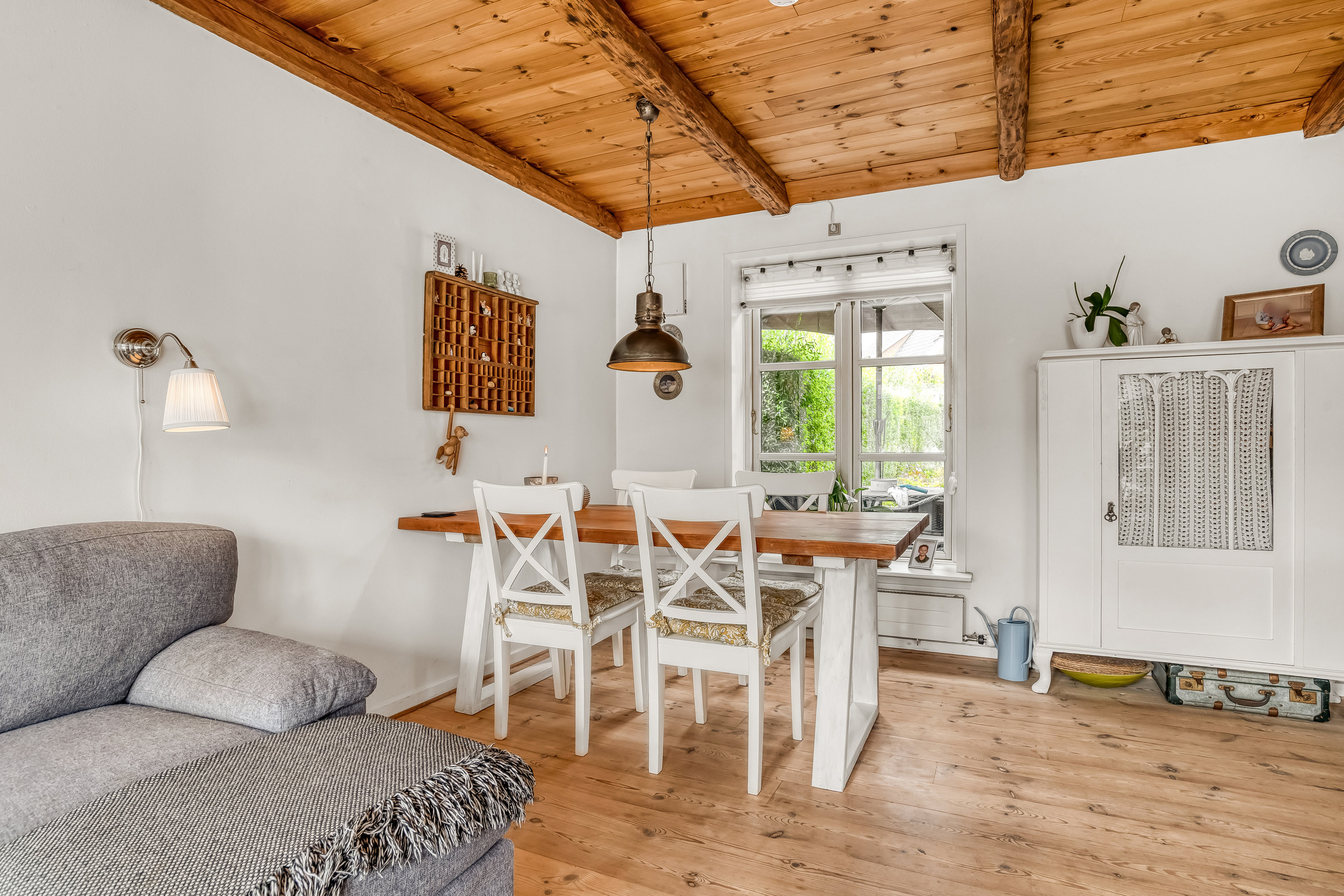 Fremhævet stue billede i fuldskærmstilstand. Billede af Skivevej 23, 7500 Holstebro