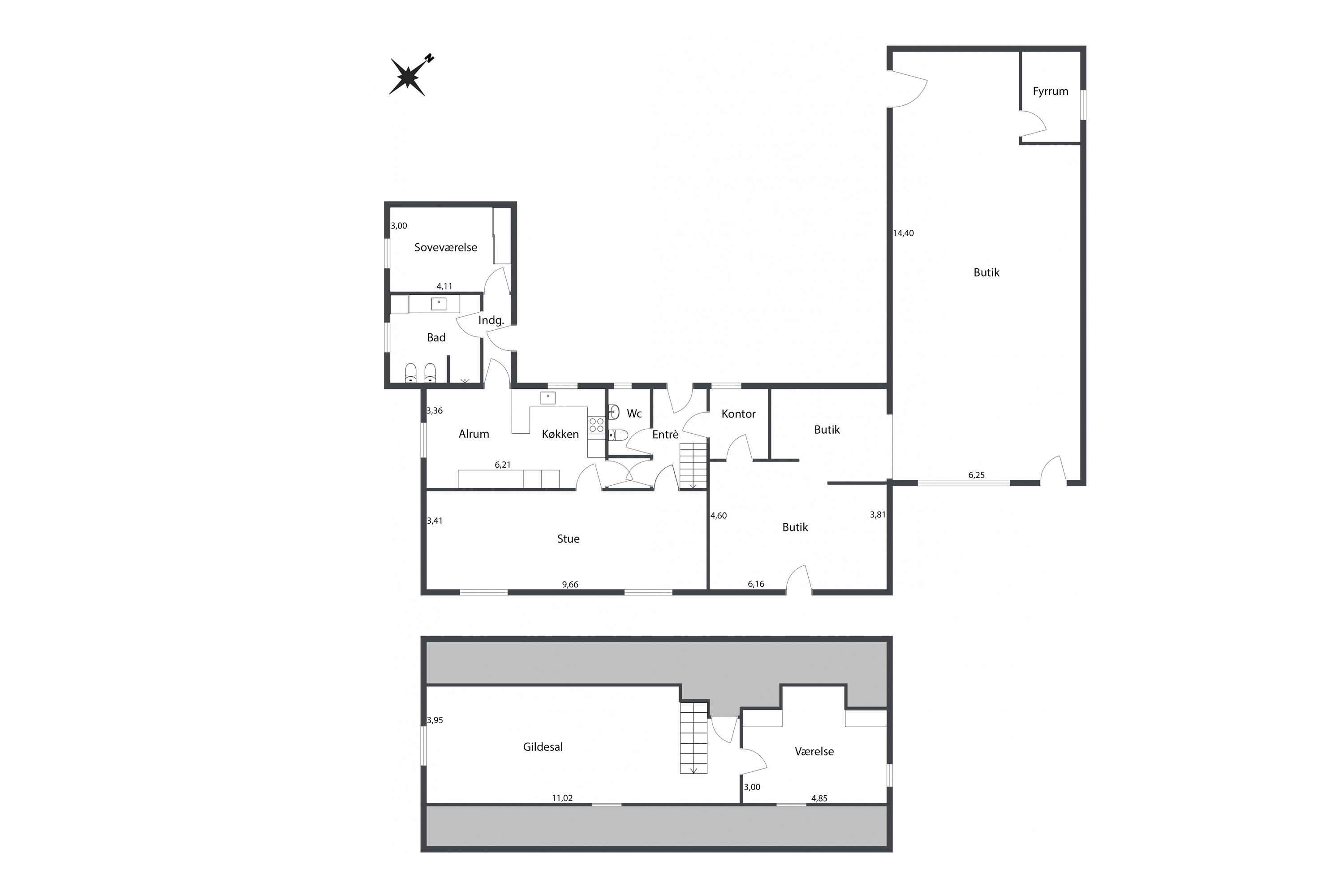 Plantegninger billede af Morildvej 333, 9830 Tårs