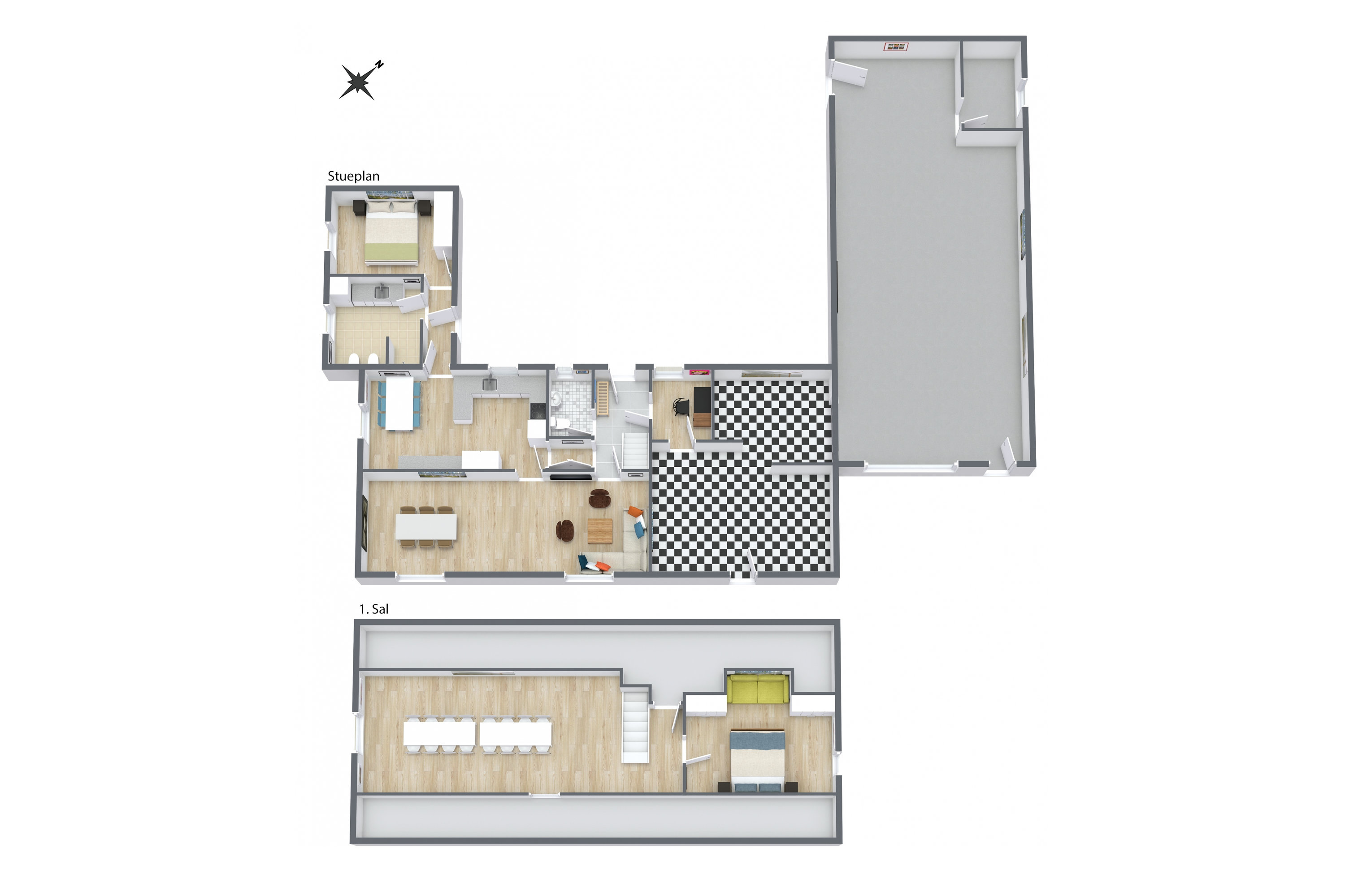 Plantegninger billede af Morildvej 333, 9830 Tårs