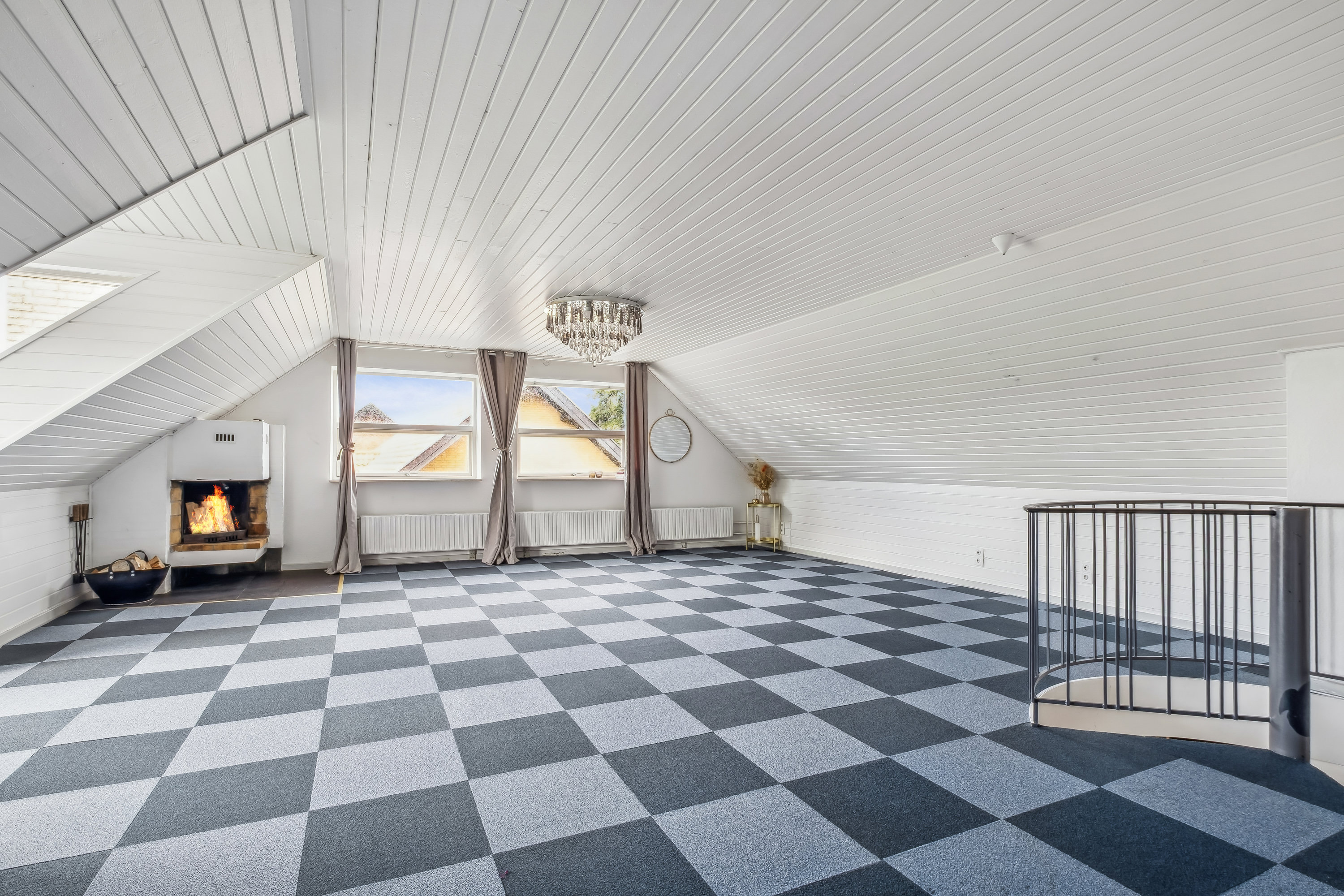 Fremhævet stue billede i fuldskærmstilstand. Billede af Rønnevej 19, 8700 Horsens