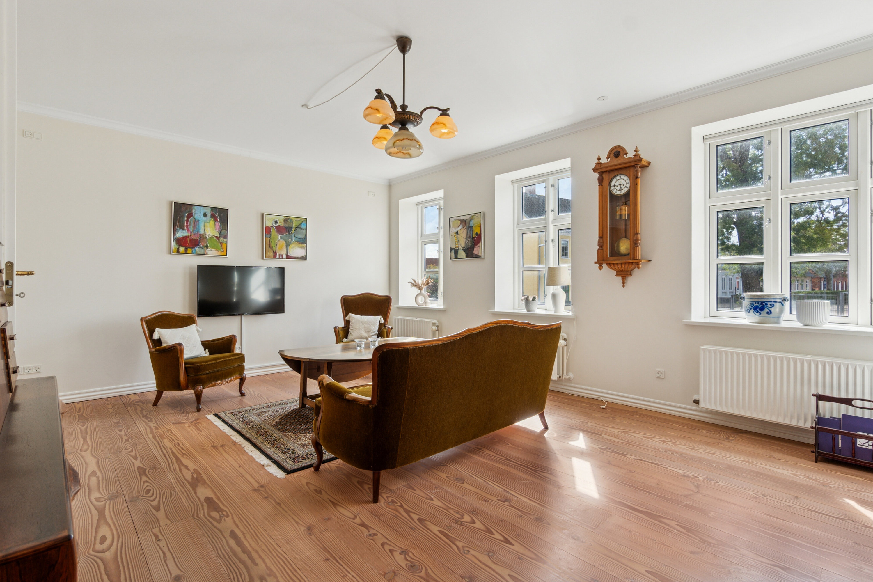 Fremhævet stue billede i fuldskærmstilstand. Billede af Jernbanegade 8, 7700 Thisted