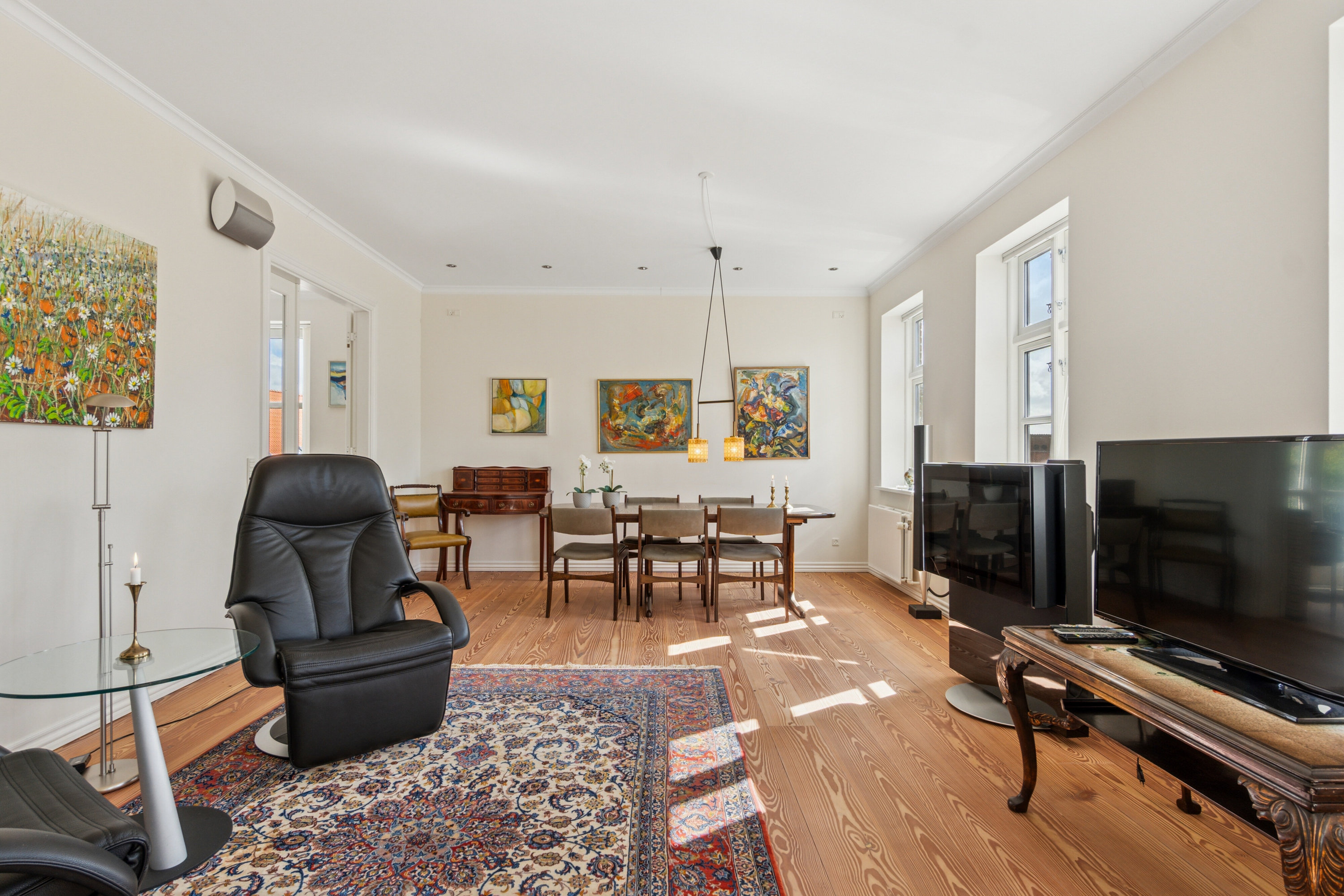 Fremhævet stue billede i fuldskærmstilstand. Billede af Jernbanegade 8, 7700 Thisted