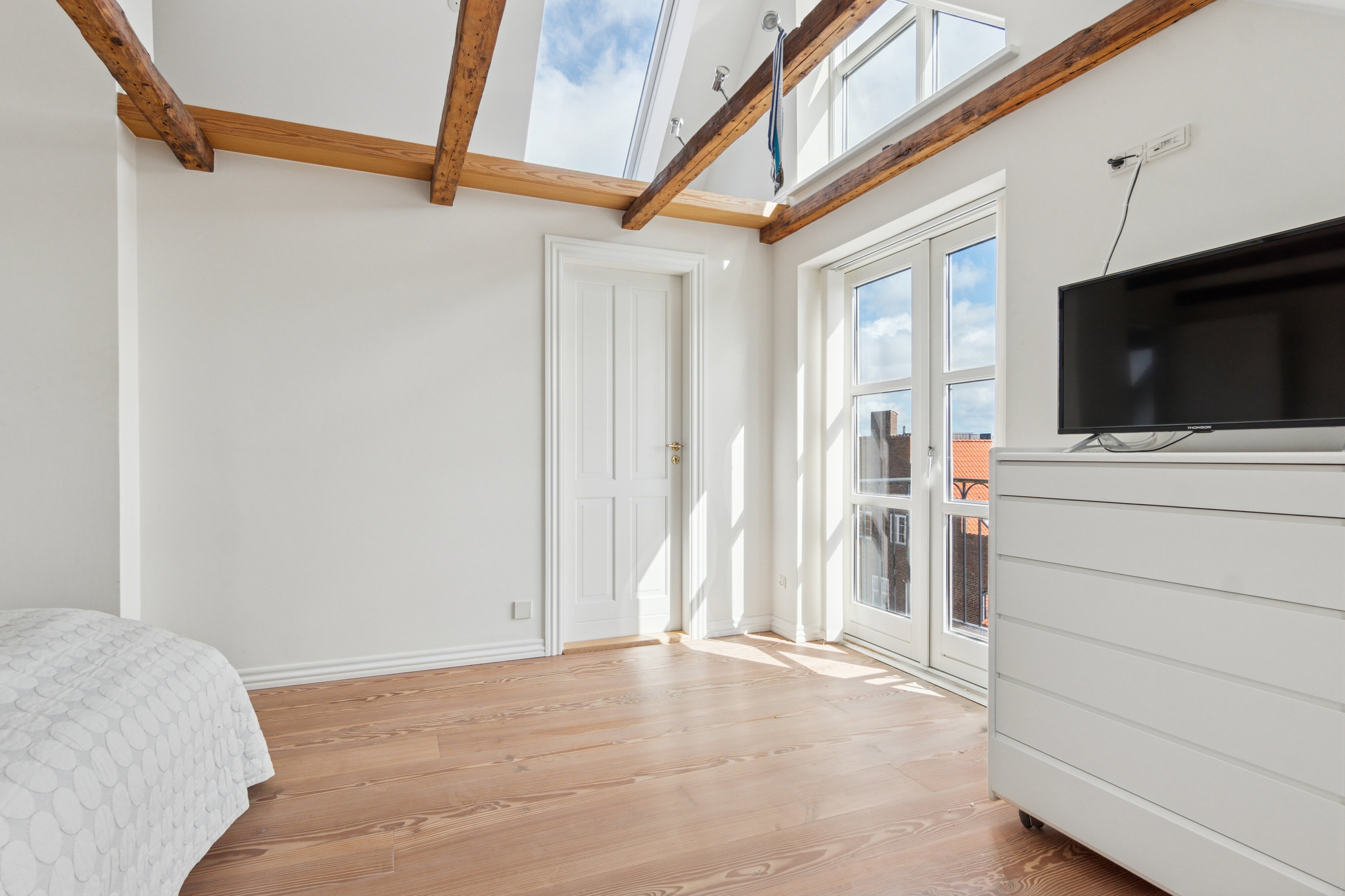 Fremhævet soveværelse billede i fuldskærmstilstand. Billede af Jernbanegade 8, 7700 Thisted