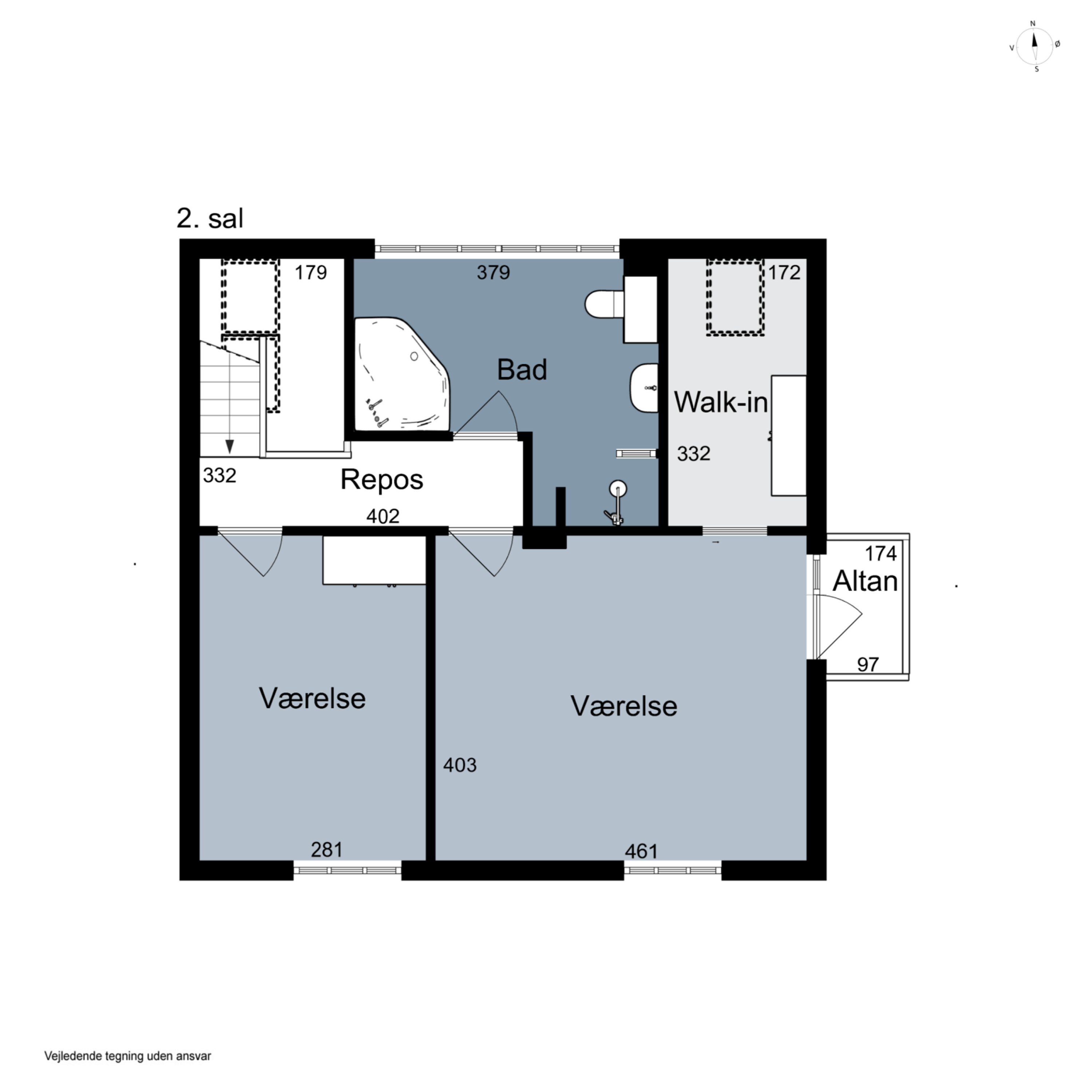 Plantegninger billede af Jernbanegade 8, 7700 Thisted