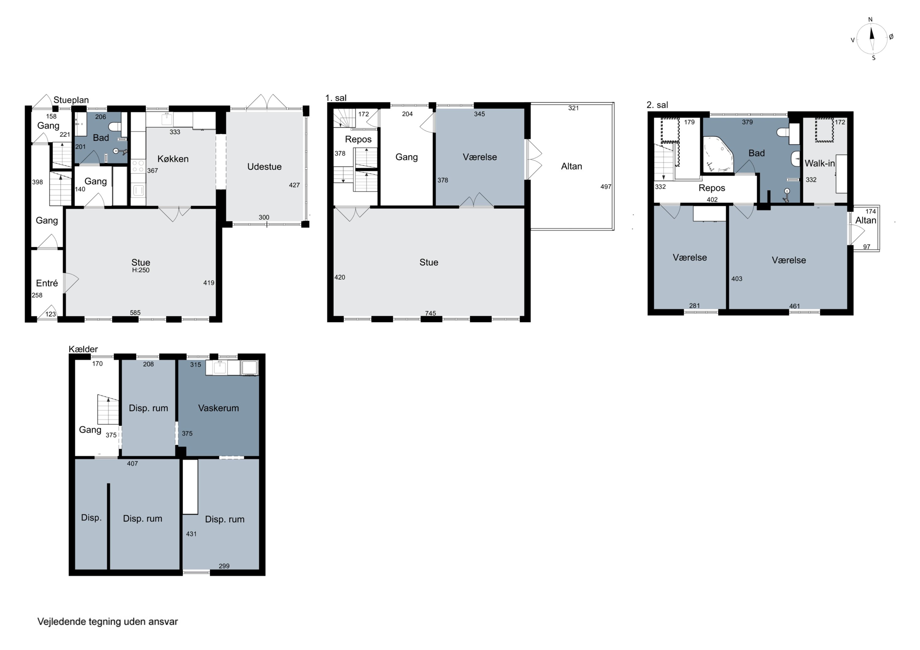 Plantegninger billede af Jernbanegade 8, 7700 Thisted