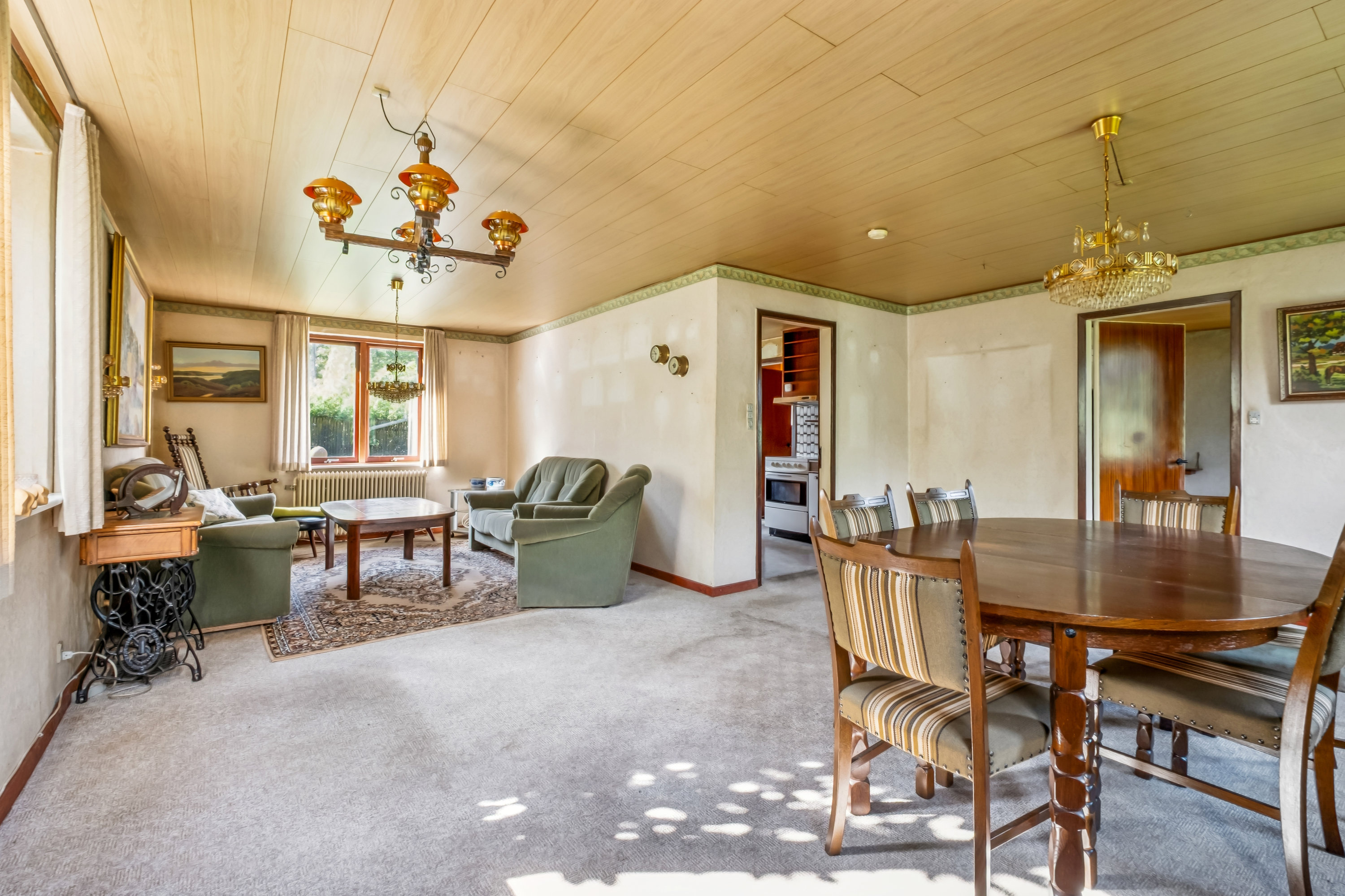 Fremhævet spisestue billede i fuldskærmstilstand. Billede af Egebjergvej 102, Hansted, 8700 Horsens