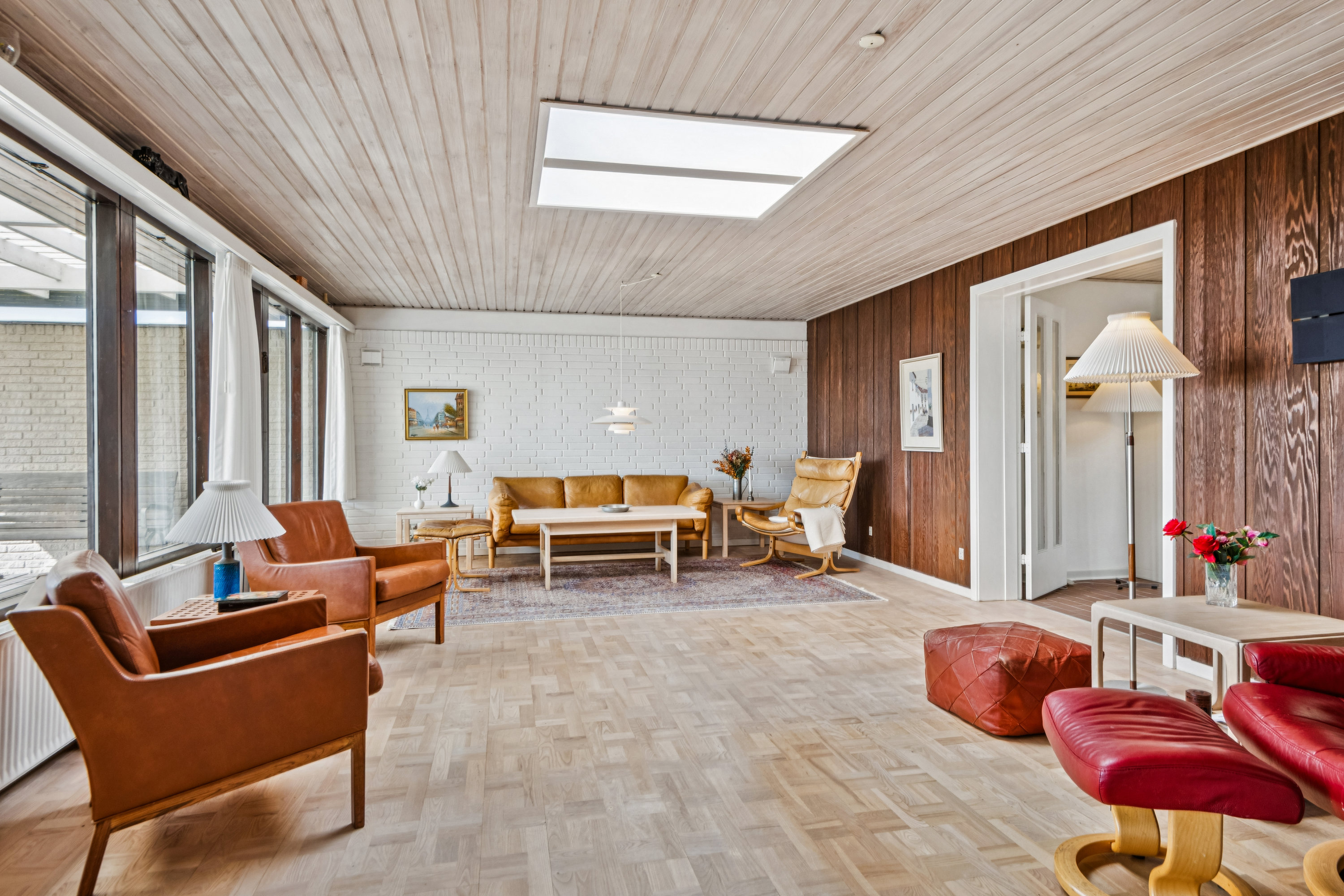 Fremhævet stue billede i fuldskærmstilstand. Billede af Jacob Paludans Vej 8, 9200 Aalborg SV