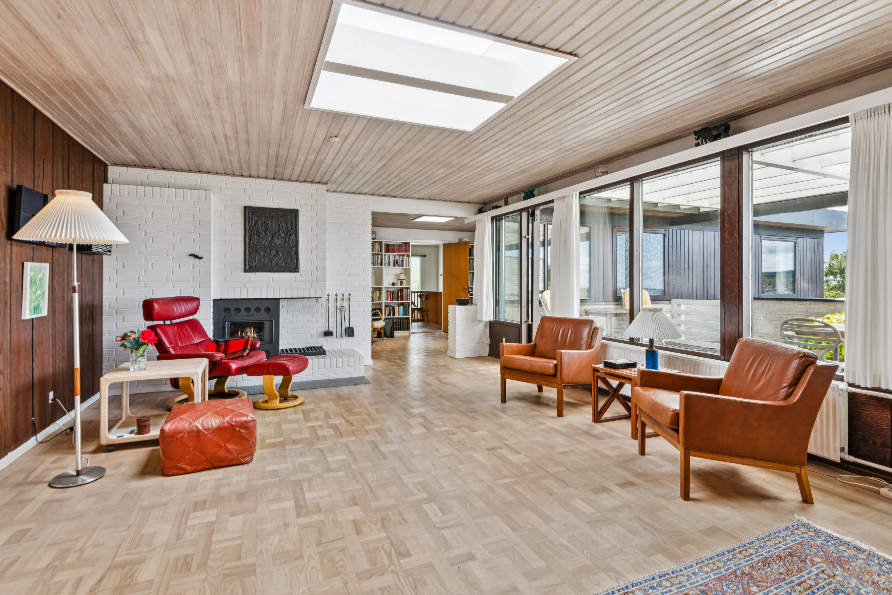 Fremhævet stue billede i fuldskærmstilstand. Billede af Jacob Paludans Vej 8, 9200 Aalborg SV