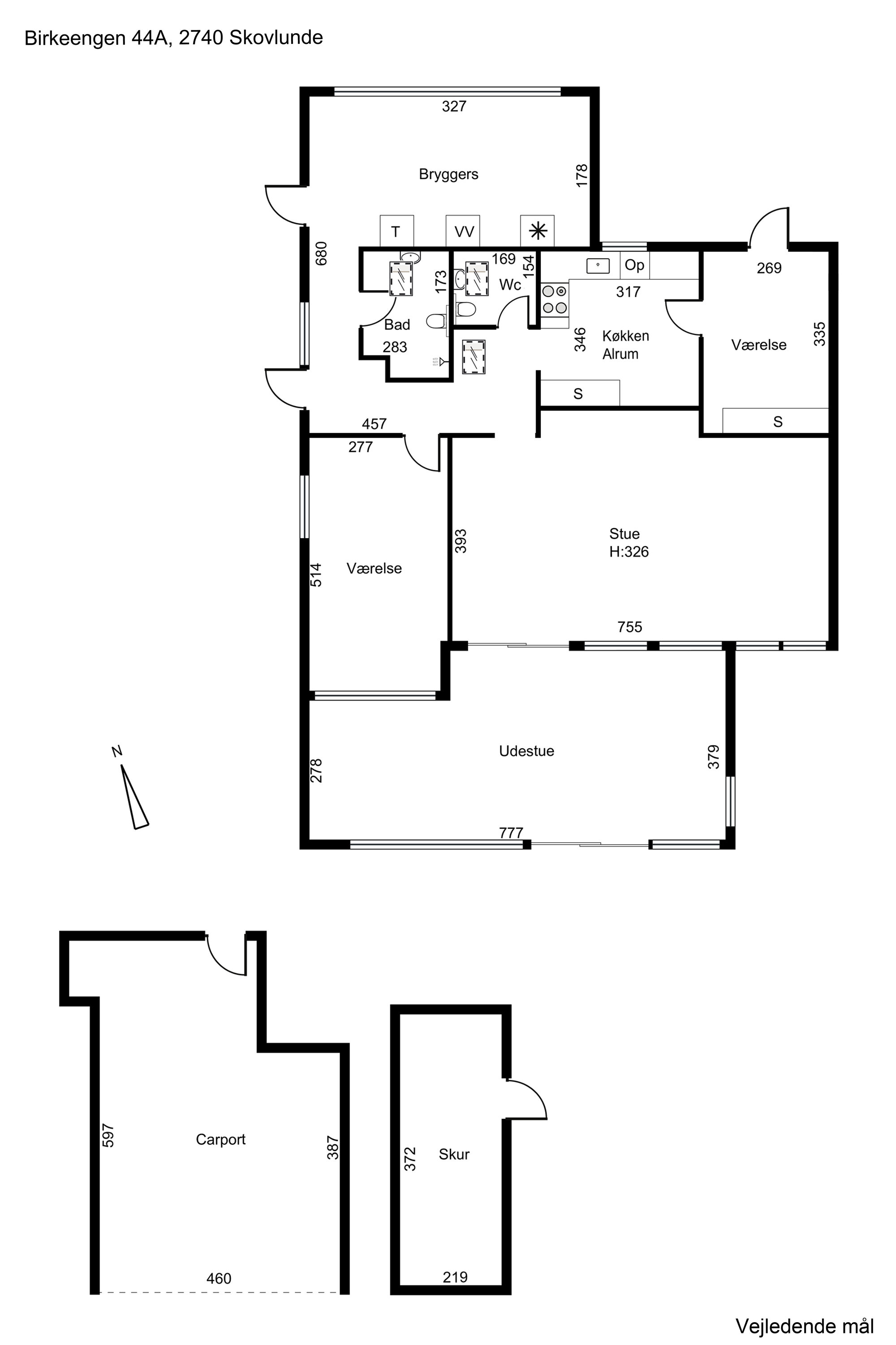 Plantegninger billede af Birkeengen 44A, 2740 Skovlunde