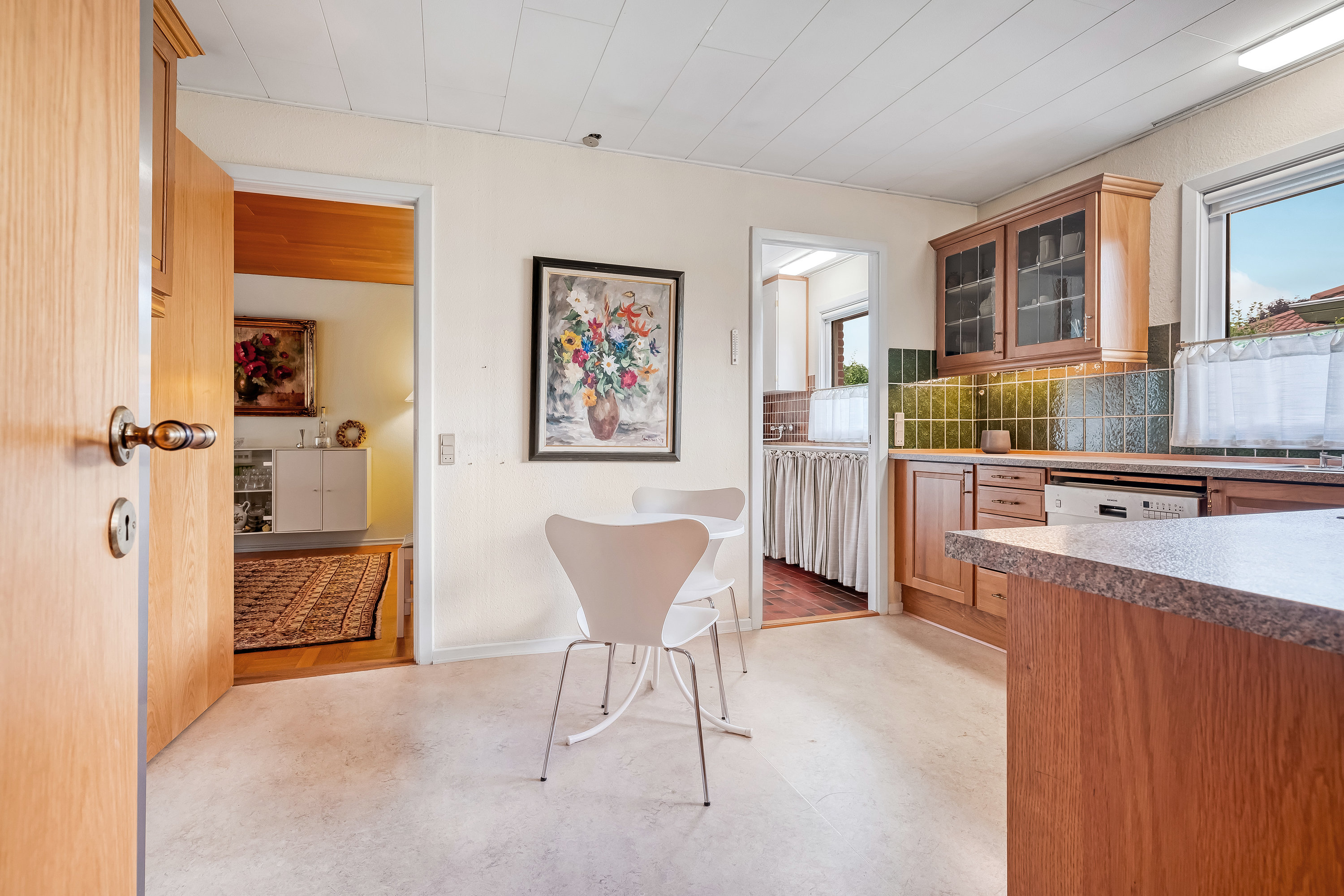 Fremhævet køkken billede i fuldskærmstilstand. Billede af Glentevej 5, Rindum, 6950 Ringkøbing