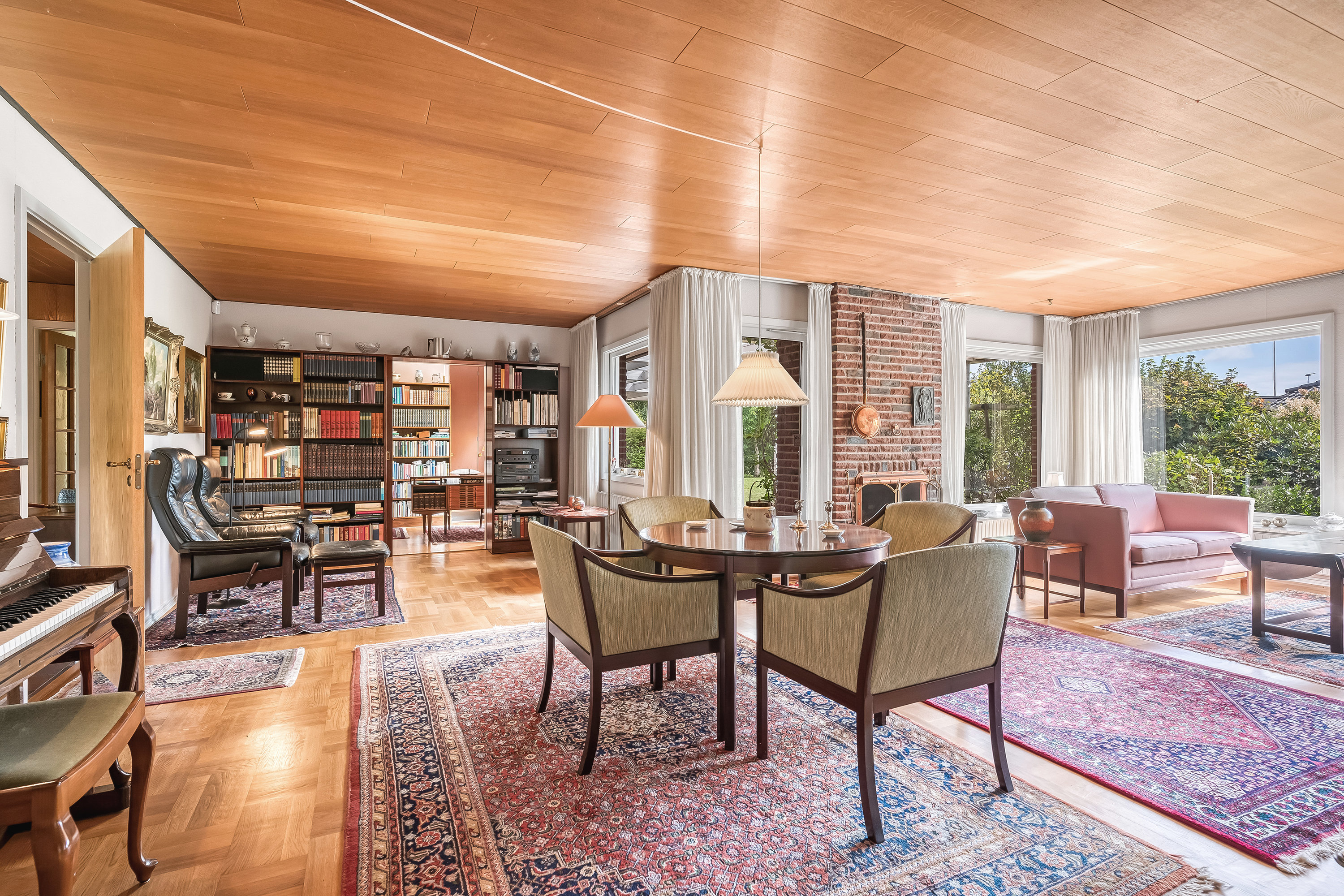 Fremhævet stue billede i fuldskærmstilstand. Billede af Glentevej 5, Rindum, 6950 Ringkøbing