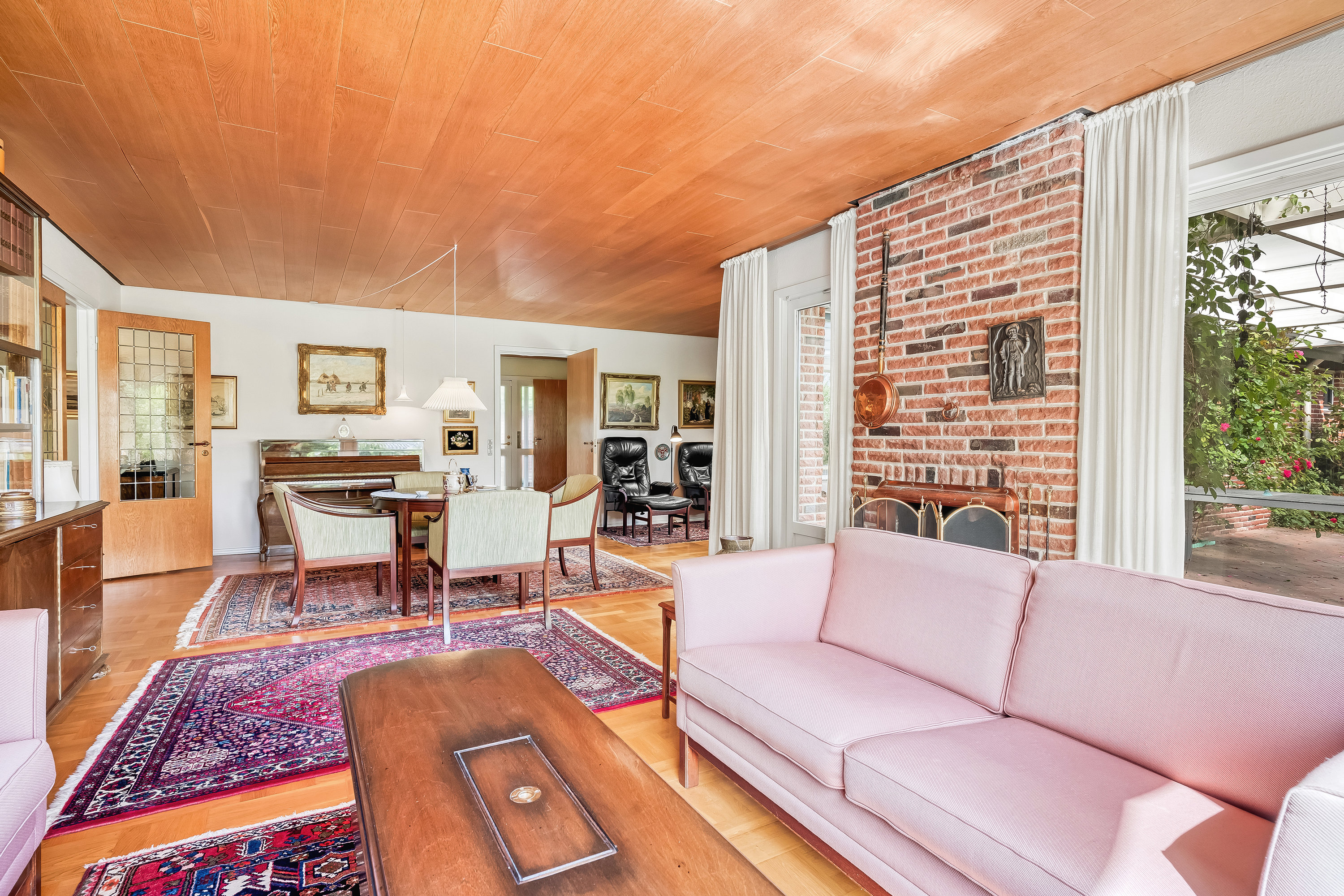 Fremhævet stue billede i fuldskærmstilstand. Billede af Glentevej 5, Rindum, 6950 Ringkøbing