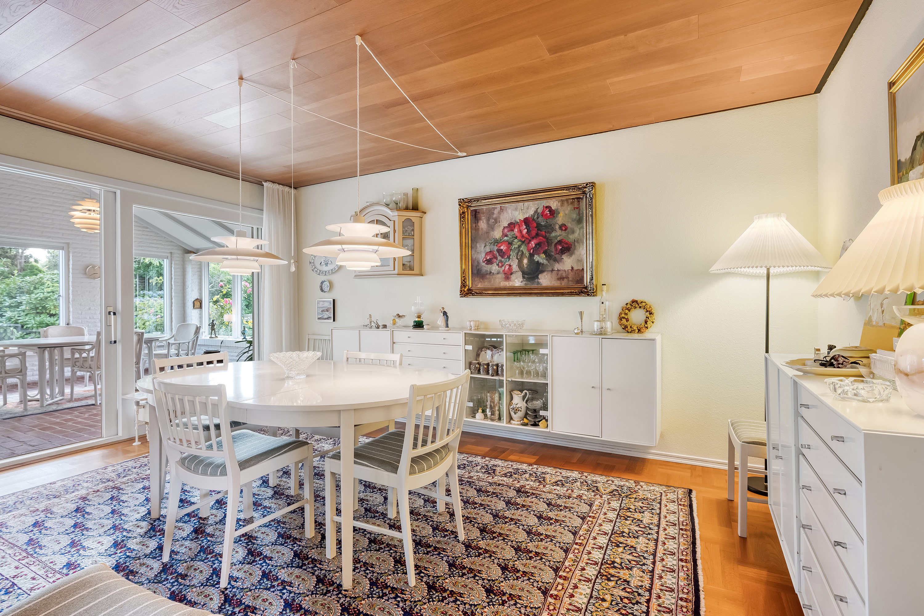 Fremhævet spisestue billede i fuldskærmstilstand. Billede af Glentevej 5, Rindum, 6950 Ringkøbing