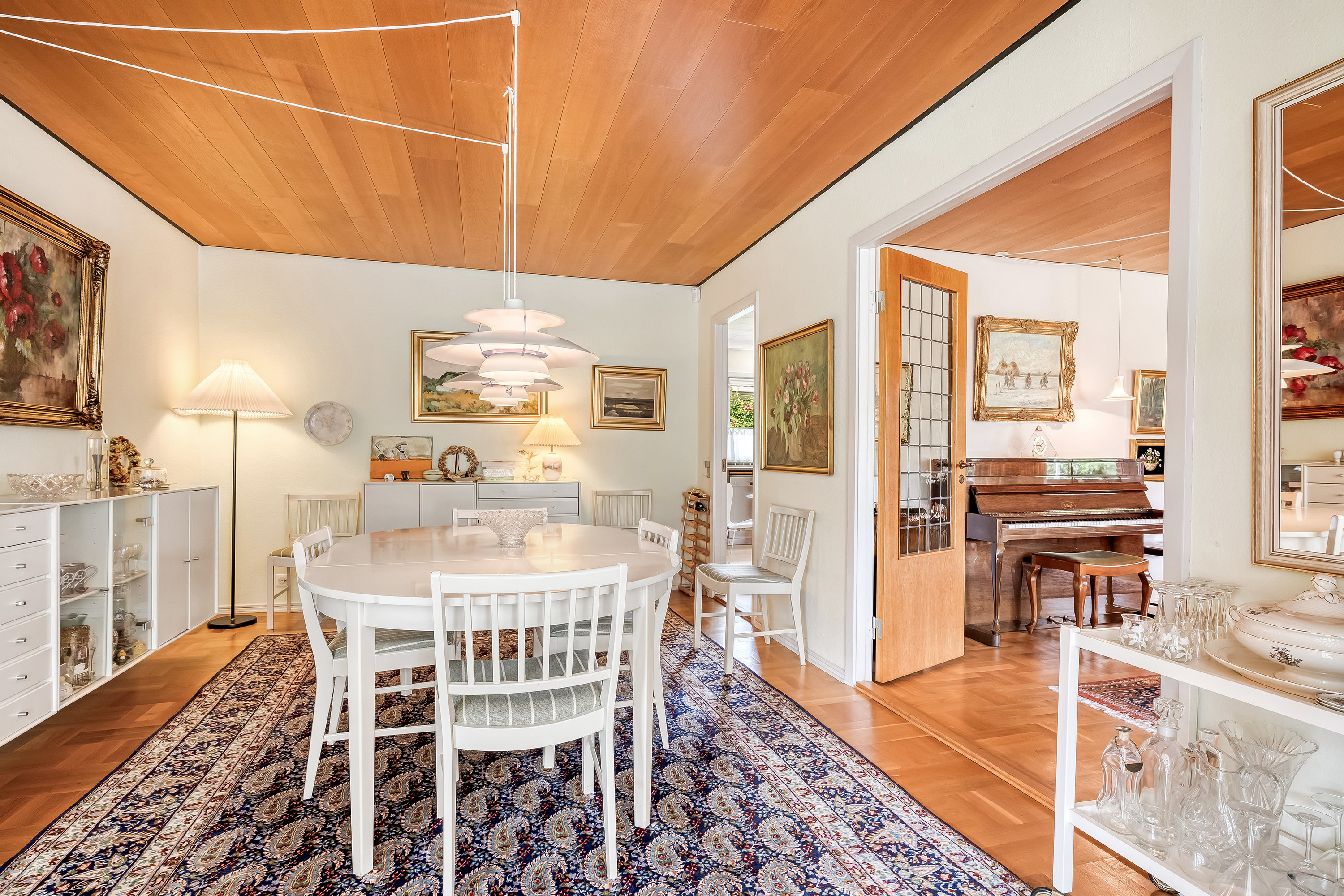 Fremhævet spisestue billede i fuldskærmstilstand. Billede af Glentevej 5, Rindum, 6950 Ringkøbing