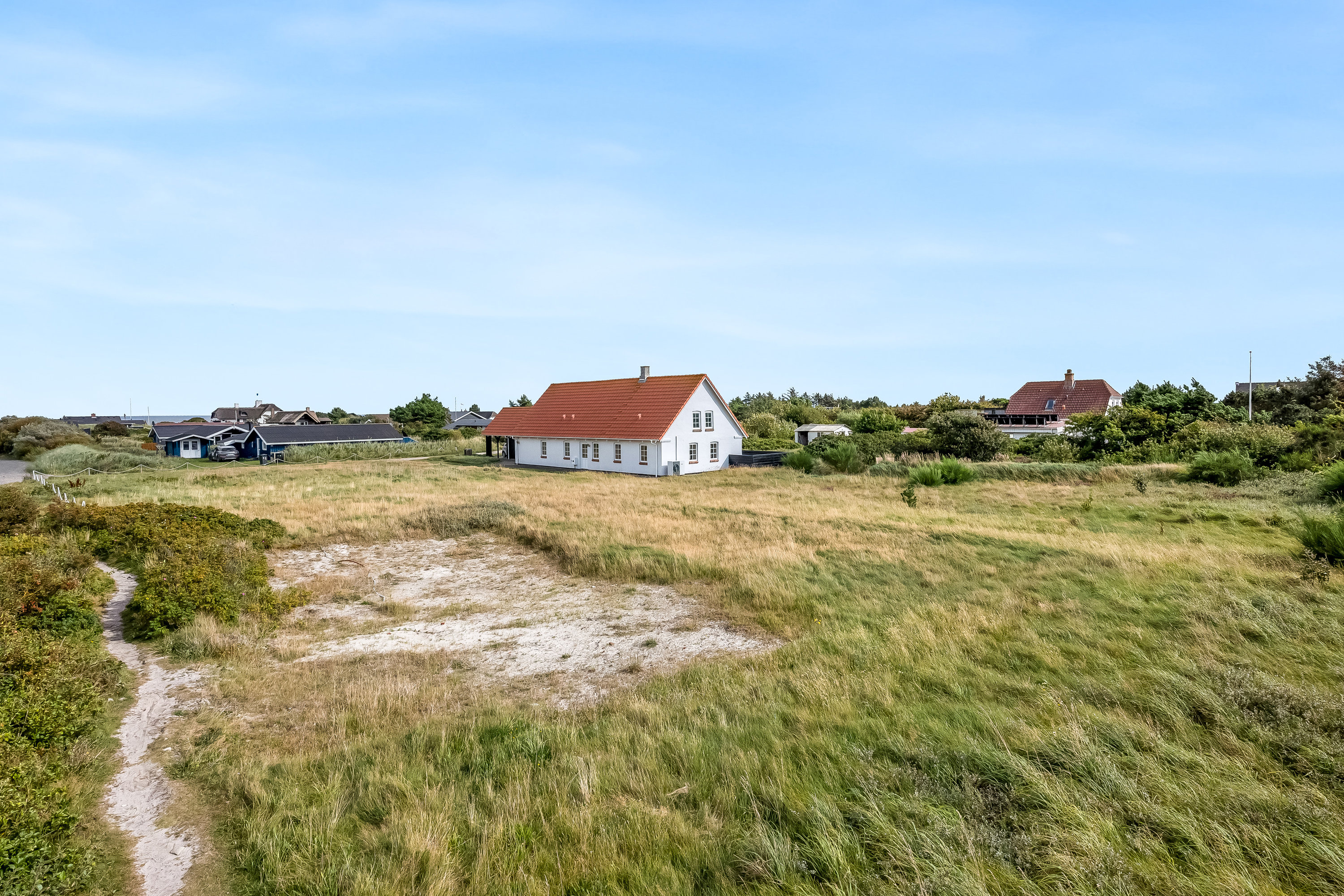Fremhævet grund billede i fuldskærmstilstand. Billede af Anker Eskildsens Vej 47, Nr Lyngvig, 6960 Hvide Sande