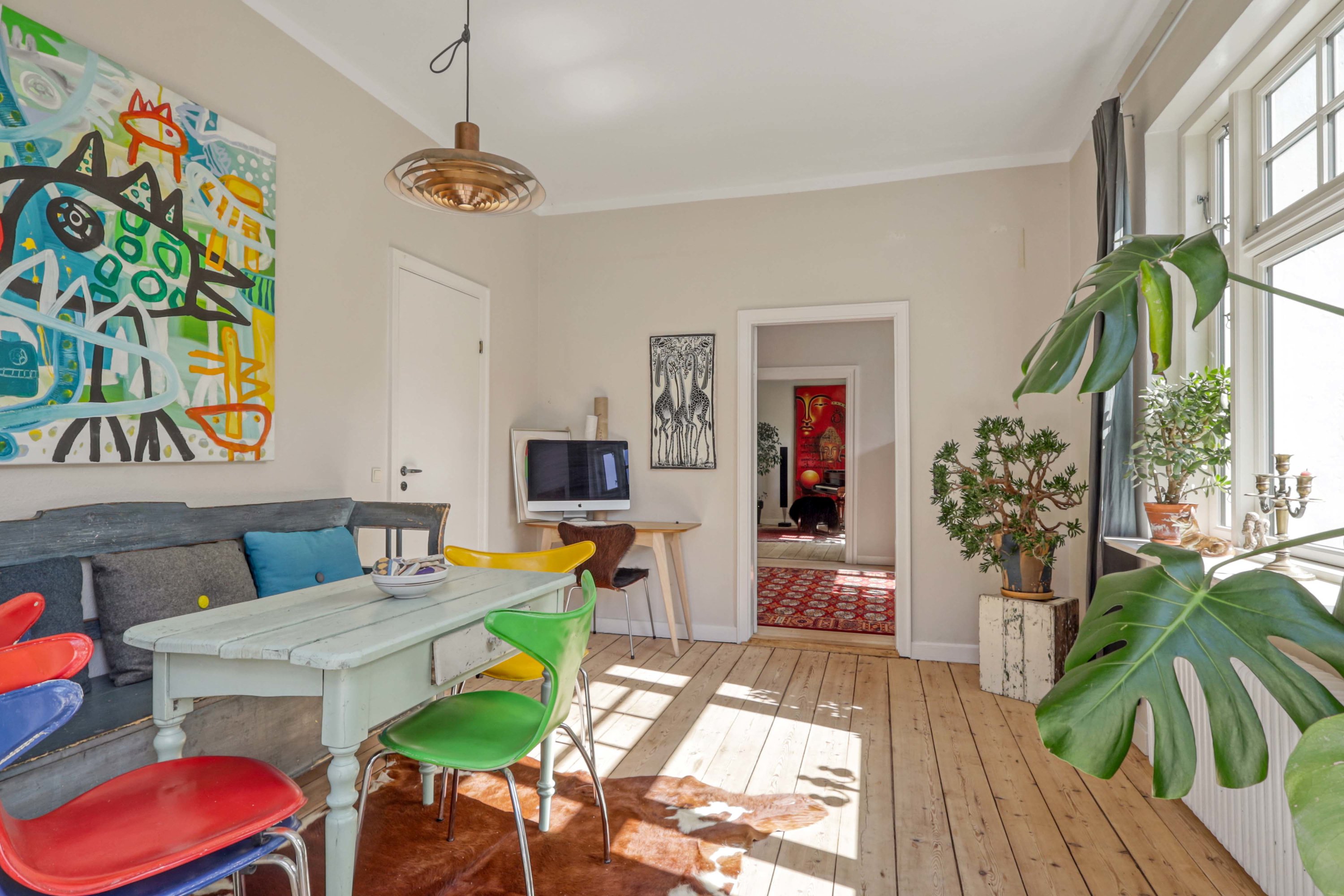 Fremhævet stue billede i fuldskærmstilstand. Billede af Fåborgvej 60B, 5700 Svendborg