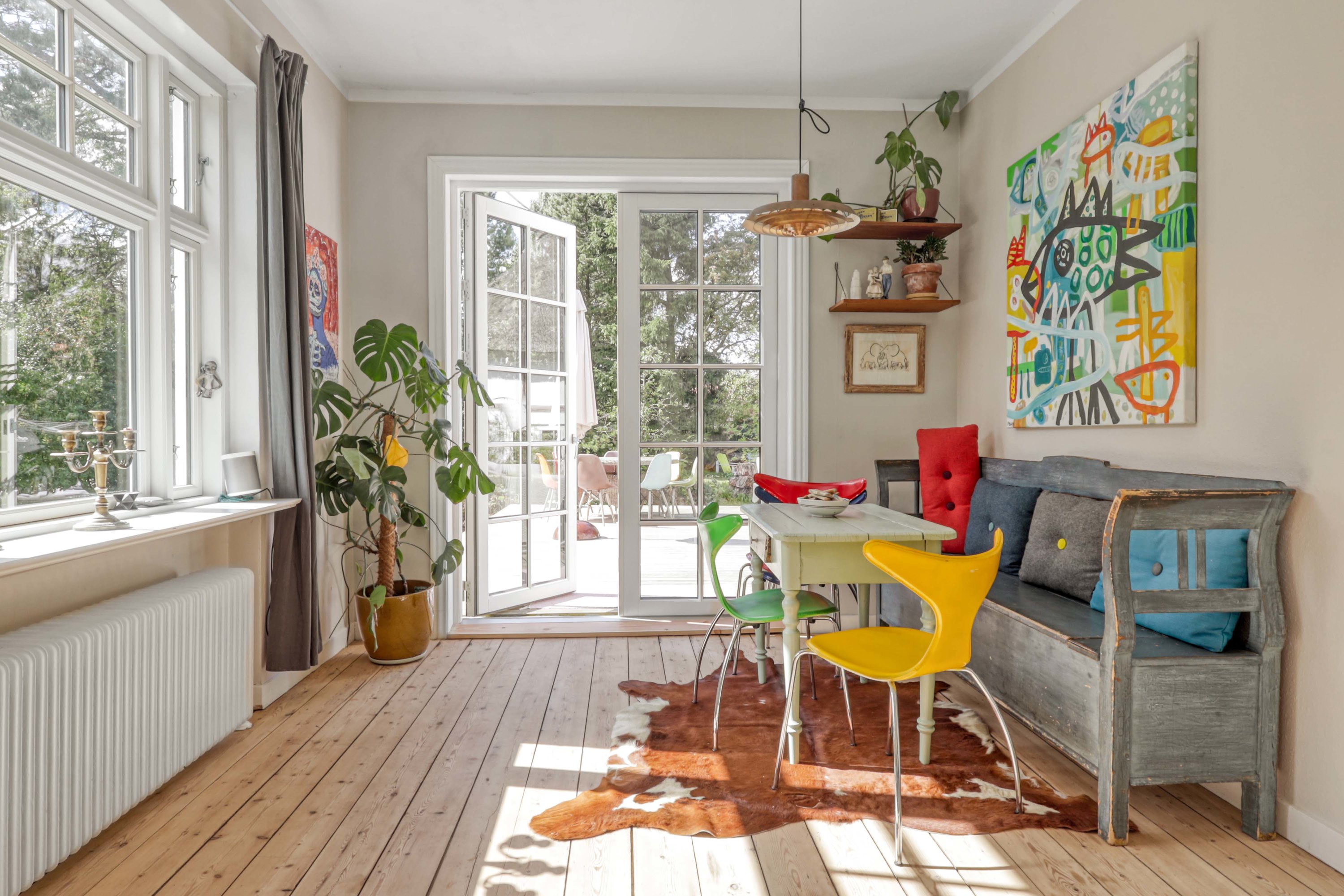 Fremhævet stue billede i fuldskærmstilstand. Billede af Fåborgvej 60B, 5700 Svendborg